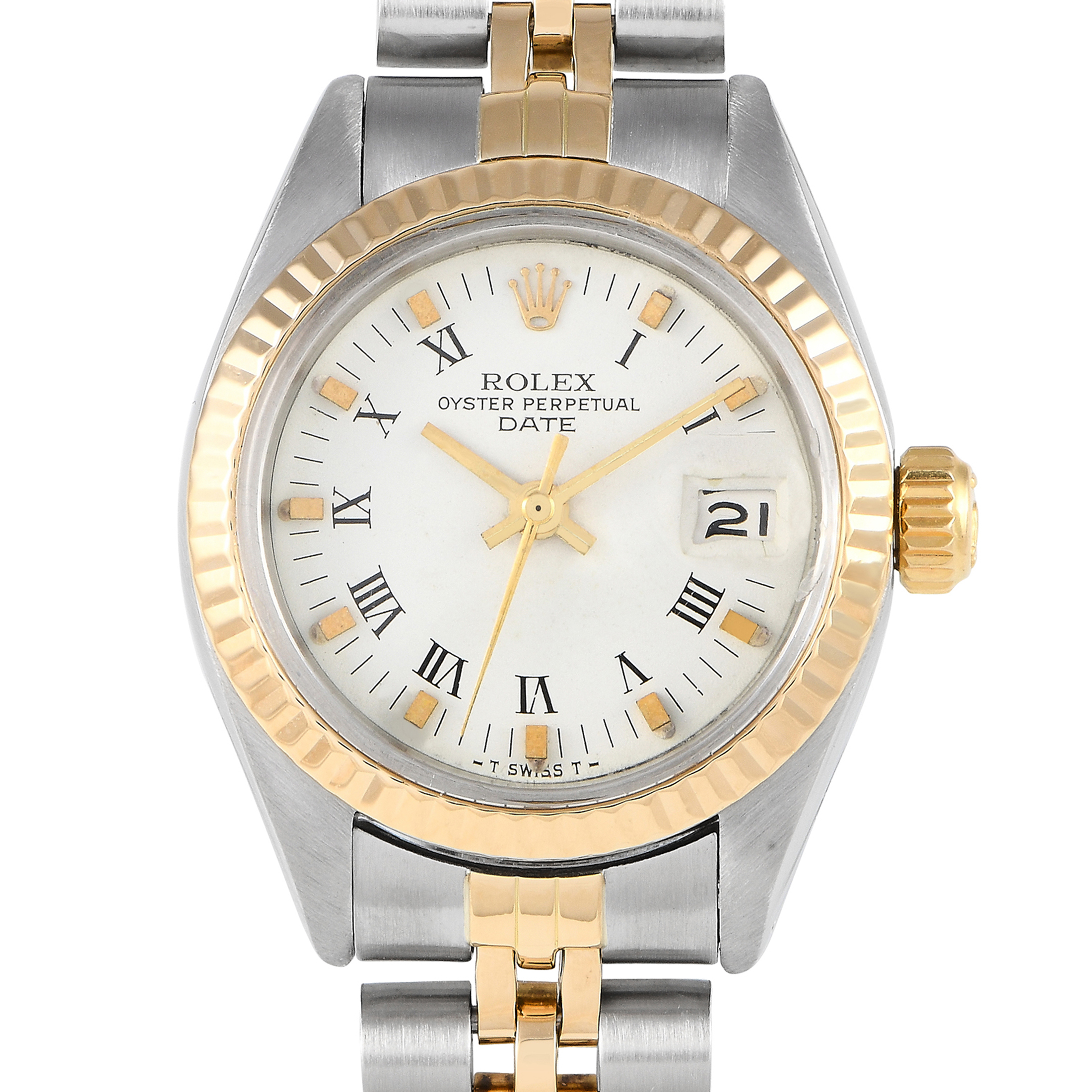 Rolex Datejust Ladies Watch 6916 - 26mm - White - -