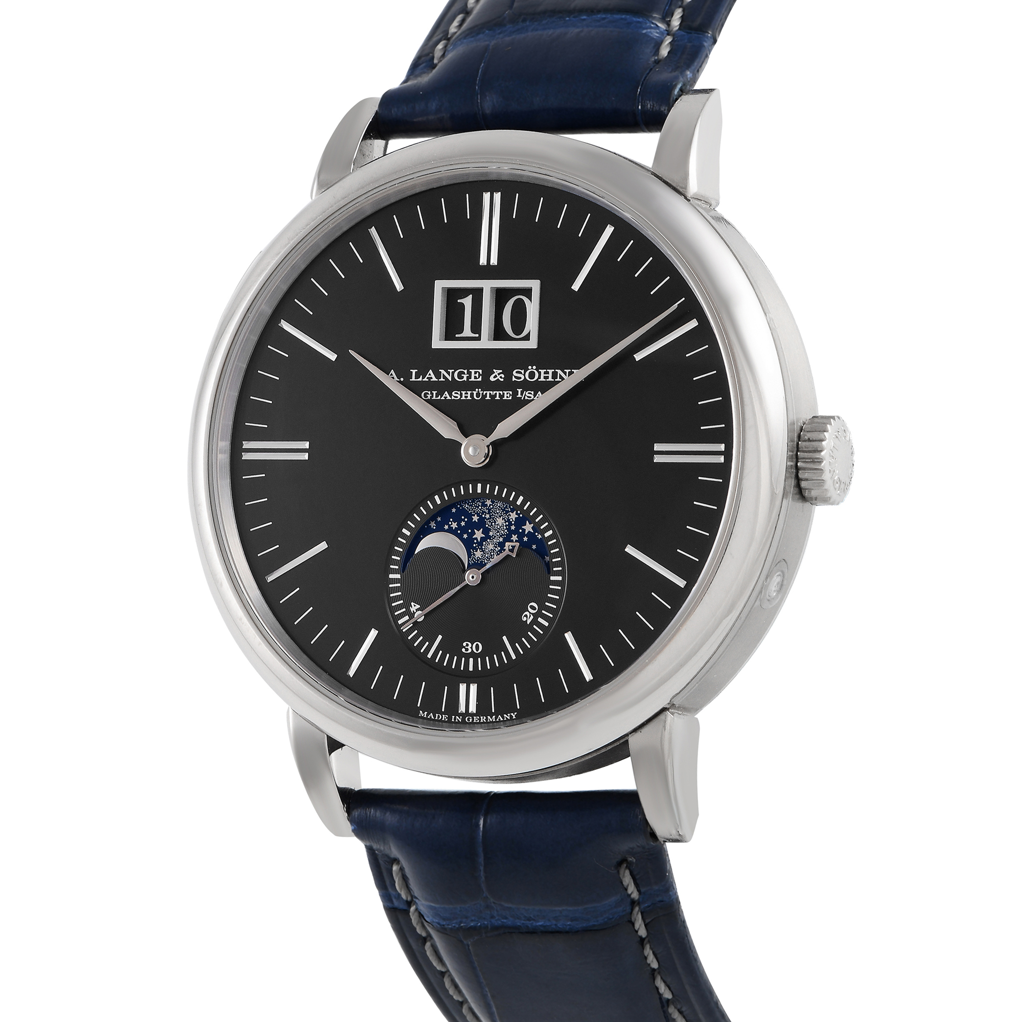 A. Lange & Sohne Saxonia Moon Phase Watch 384.029 - Image 2