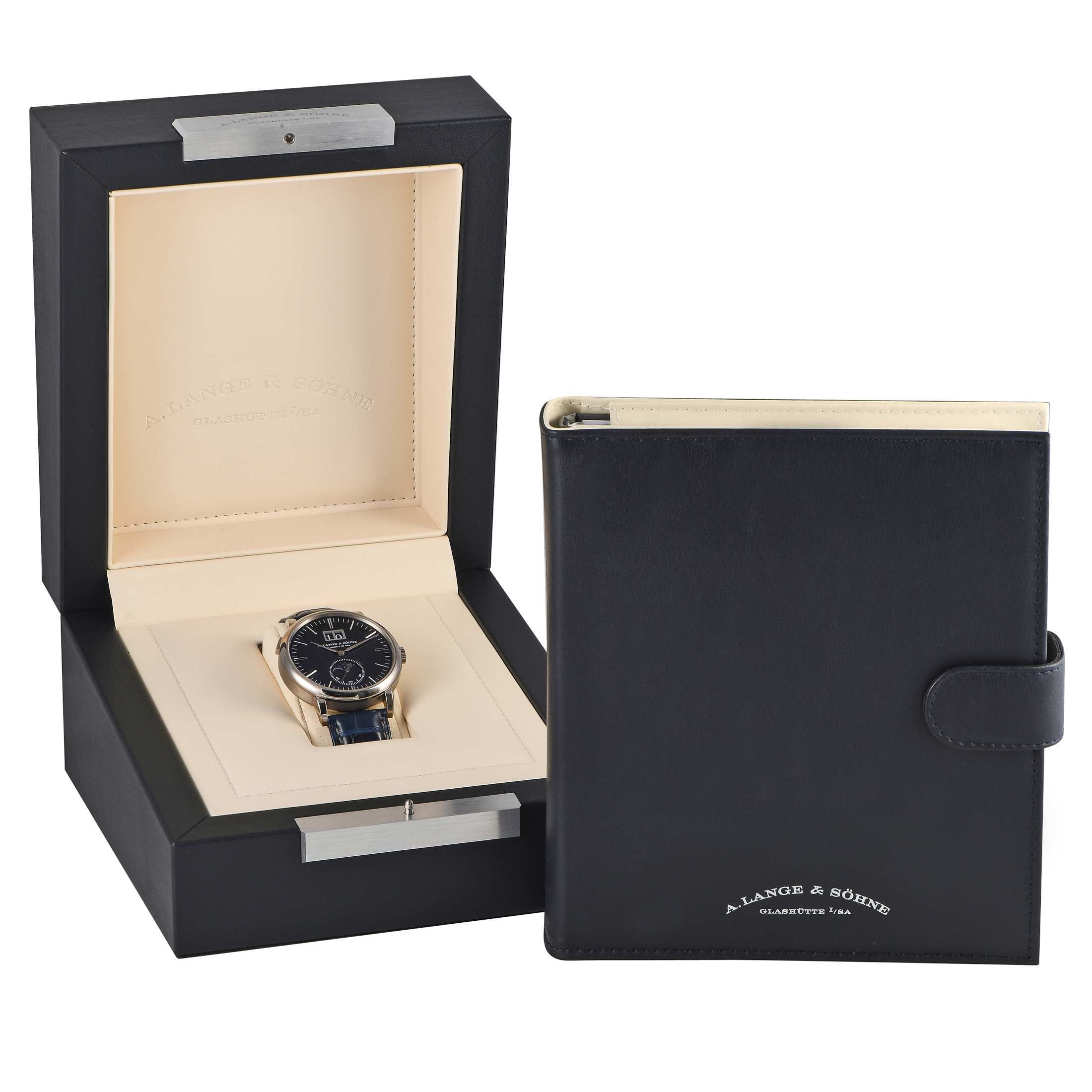 A. Lange & Sohne Saxonia Moon Phase Watch 384.029 - Image 5