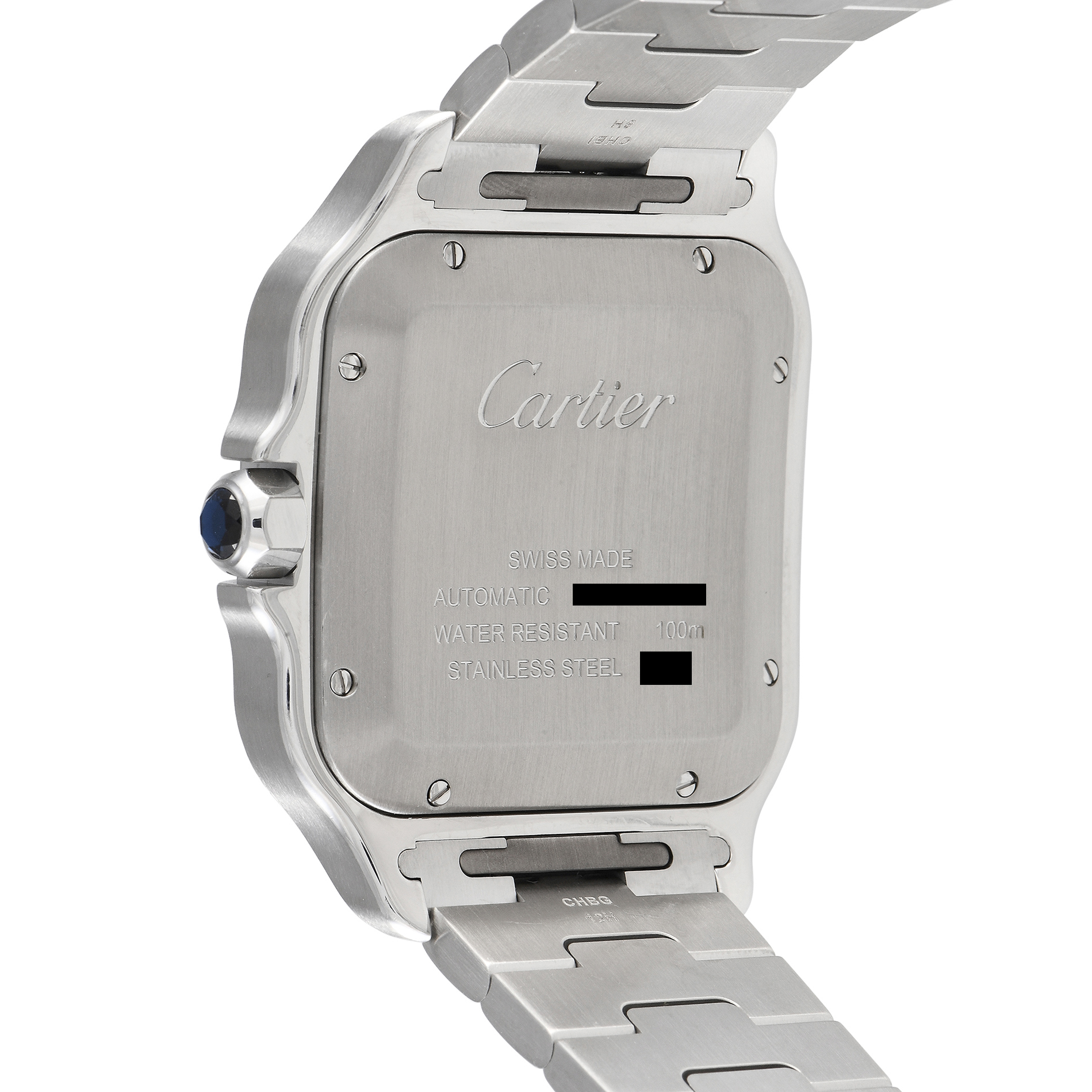 Cartier Santos Large Model Two-Tone Watch W2SA0006