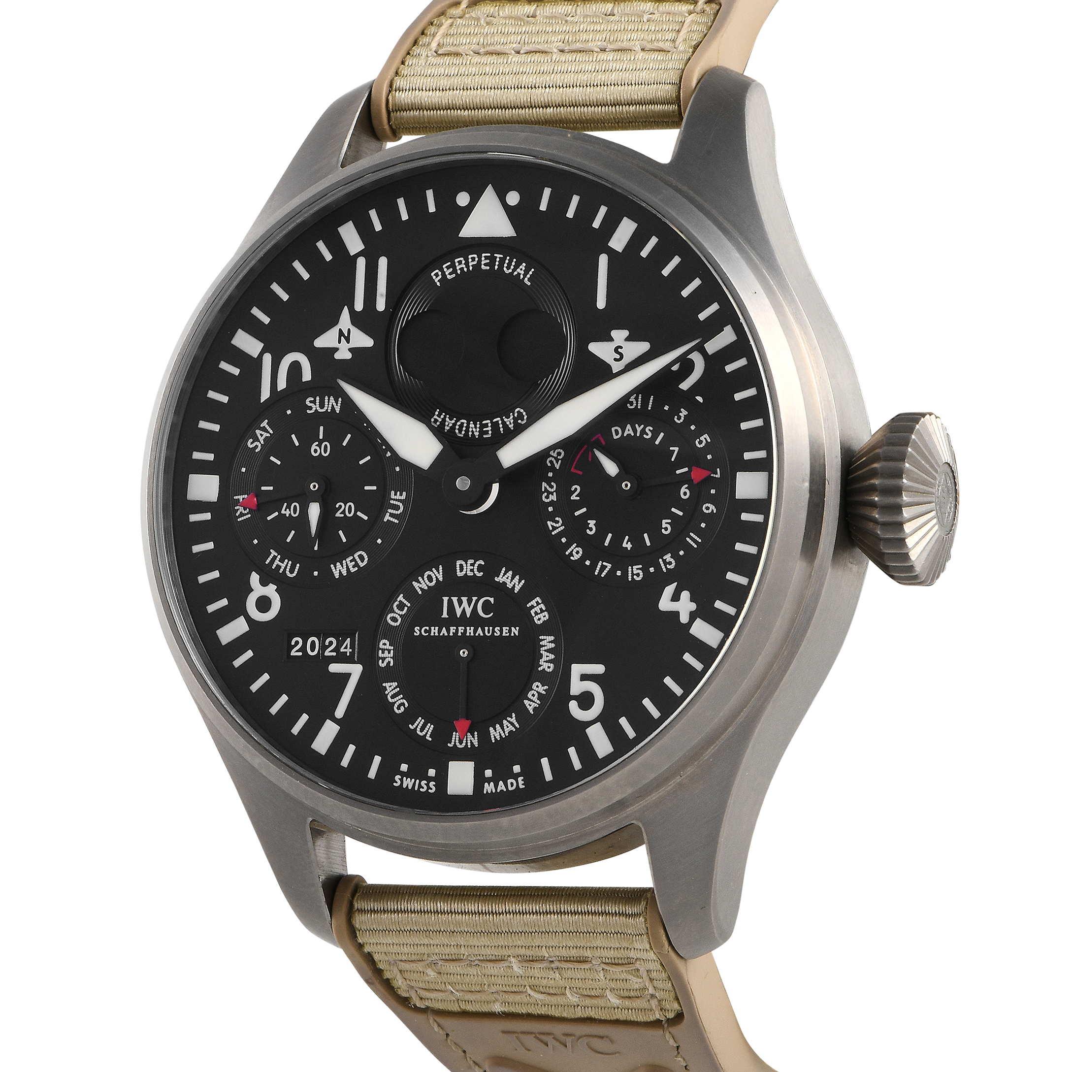 IWC Big Pilot's Perpetual Calendar Watch IW502606 - Image 2