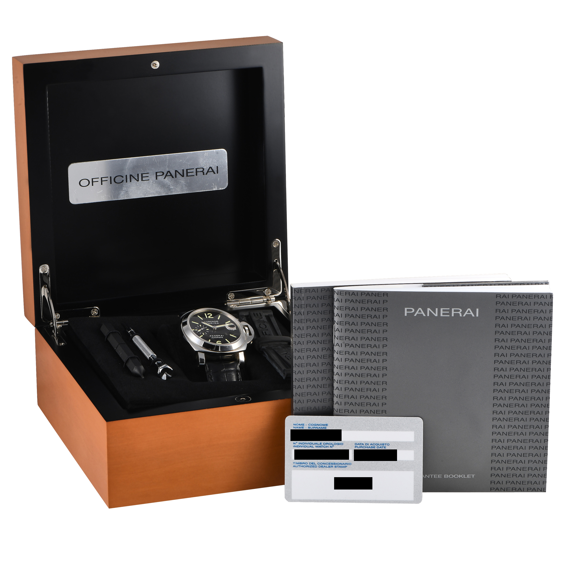 Officine Panerai Luminor Marina Watch PAM00104 - Image 5