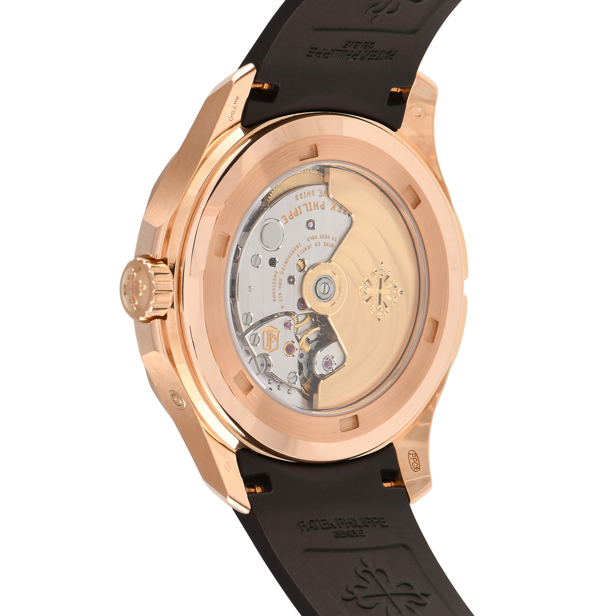 Patek Philippe Aquanaut Travel Time Rose Gold Watch 5164R-001