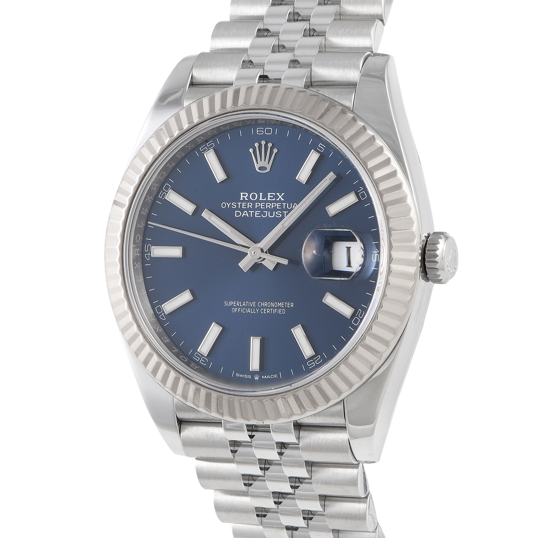 Rolex Datejust 41 Blue Dial Watch 126334 - Image 2