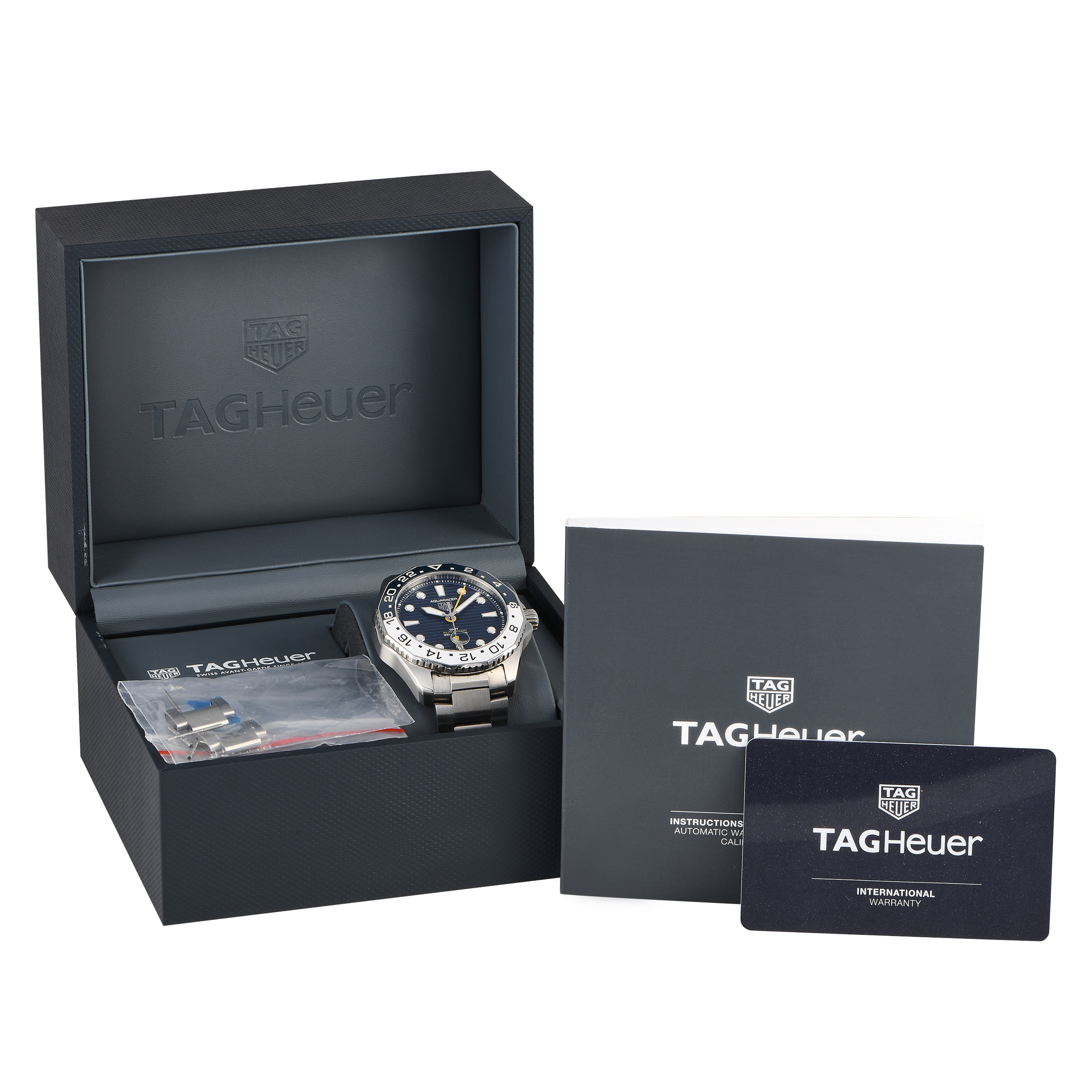 Tag Heuer Aquaracer Professional 300 GMT Watch WBP2010.BA0632 - Image 5