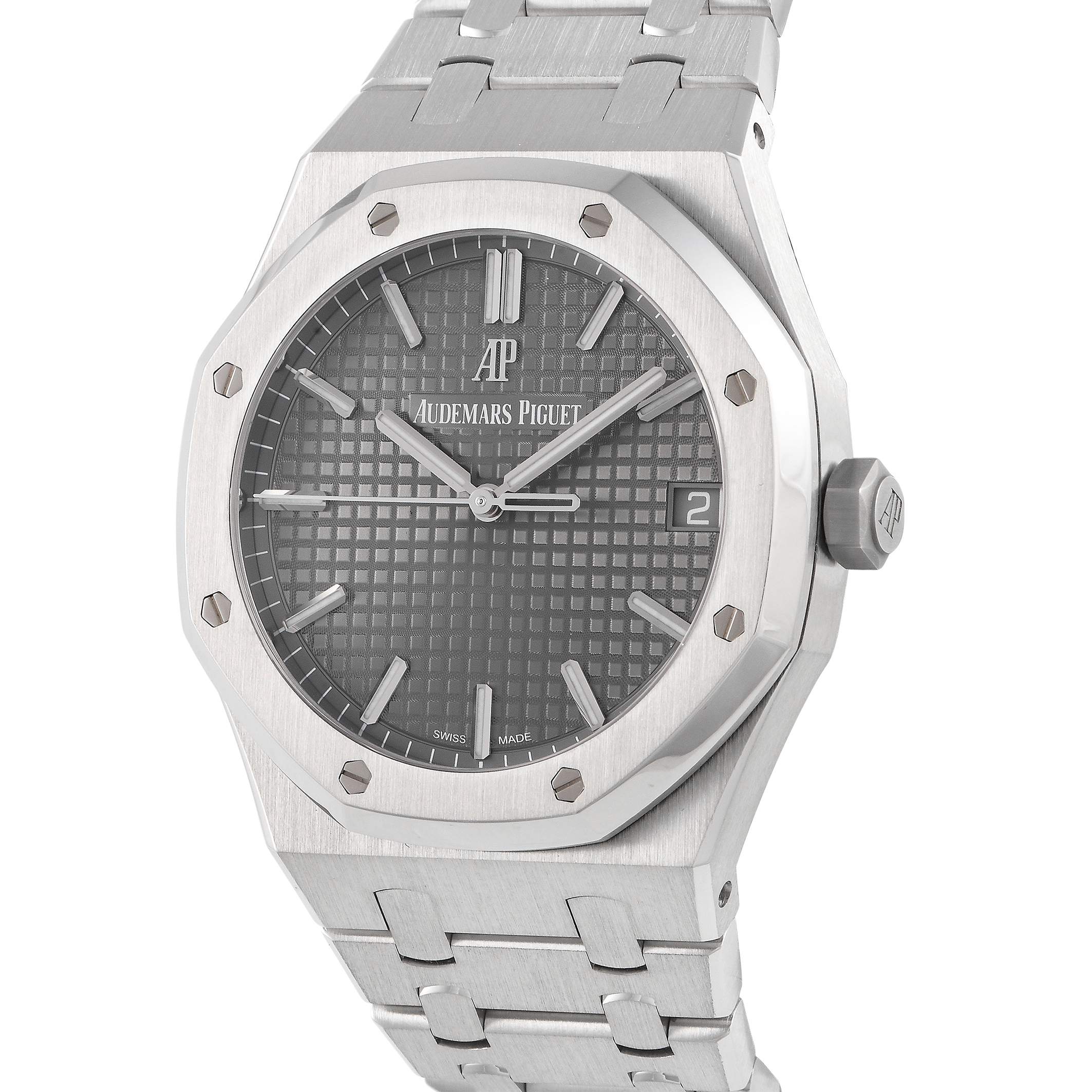 Audemars Piguet Royal Oak Grey Dial Watch 15500ST.OO.1220ST.02