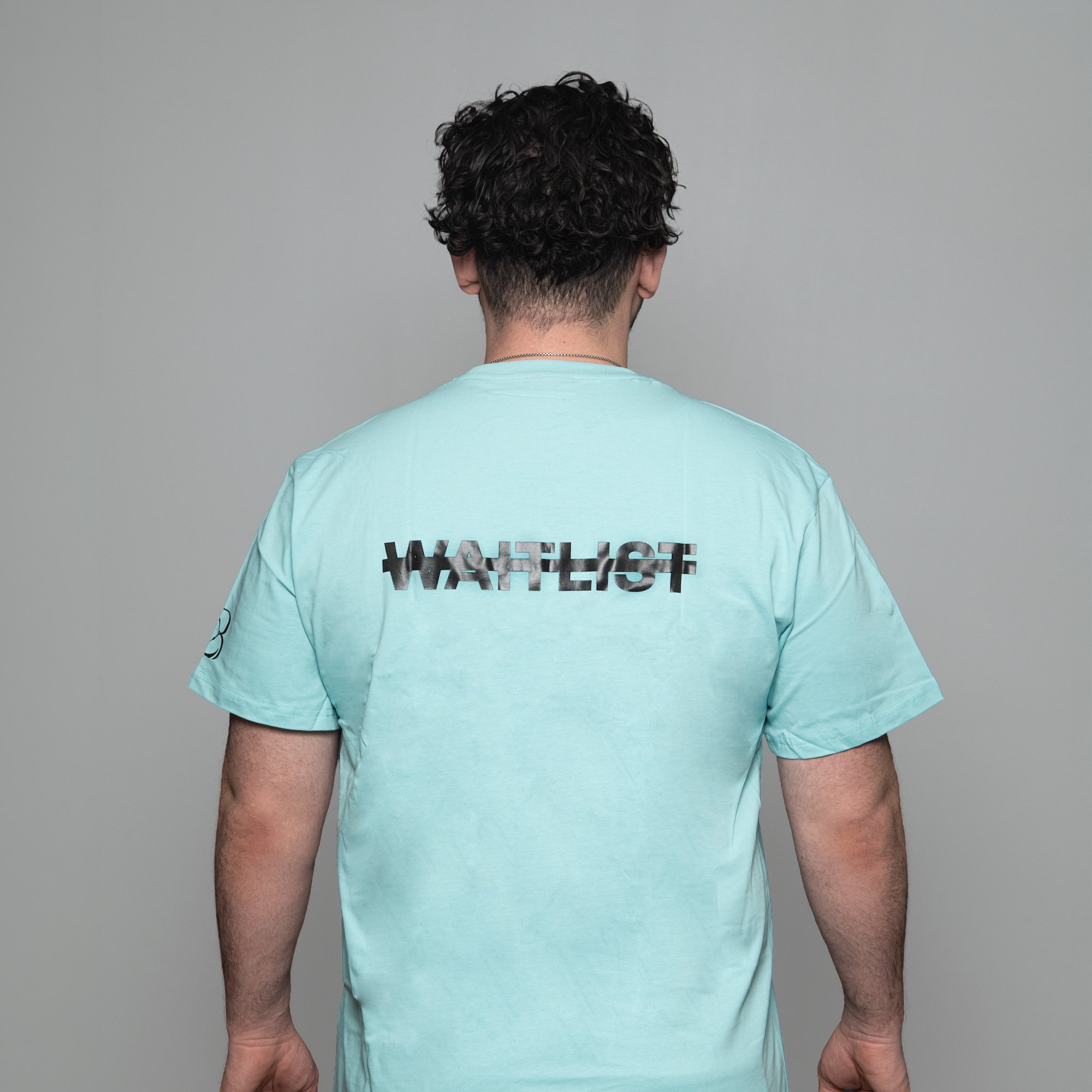 Luxury Bazaar Numbered Tiffany Blue "Unauthorized Dealer"® Crewneck T-Shirt (001-100) - Image 4