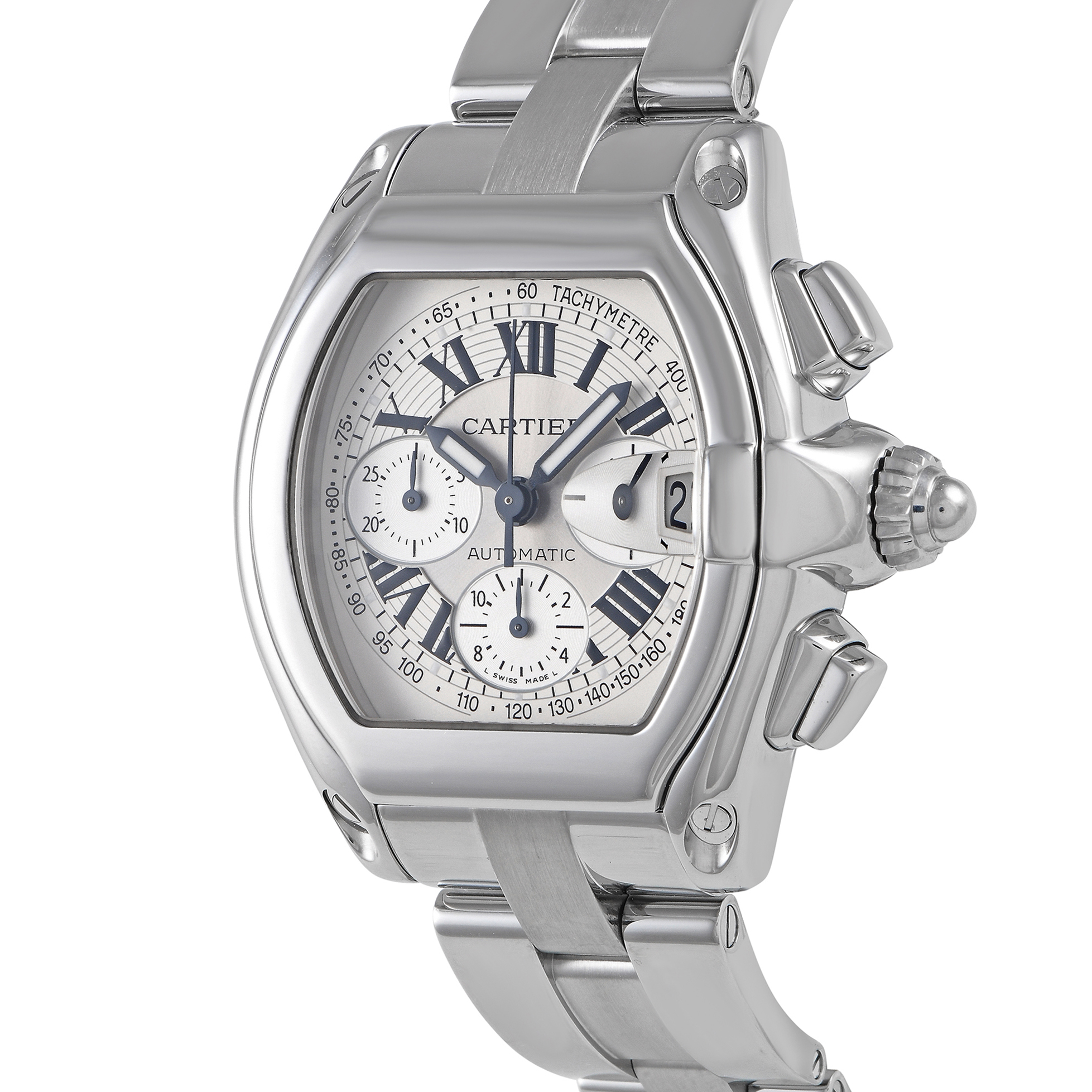 Cartier Roadster XL Chronograph Watch 2618 - Image 2