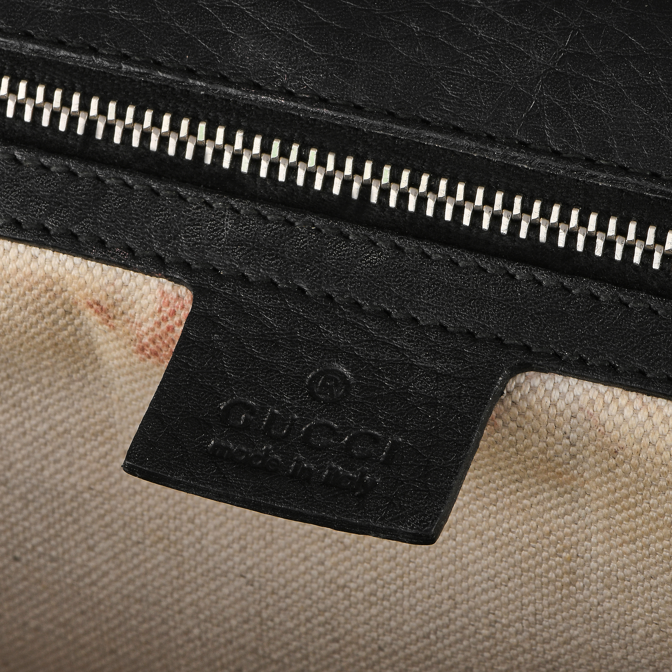 Gucci Bamboo Top Handle Tassel Leather Bag - Image 7