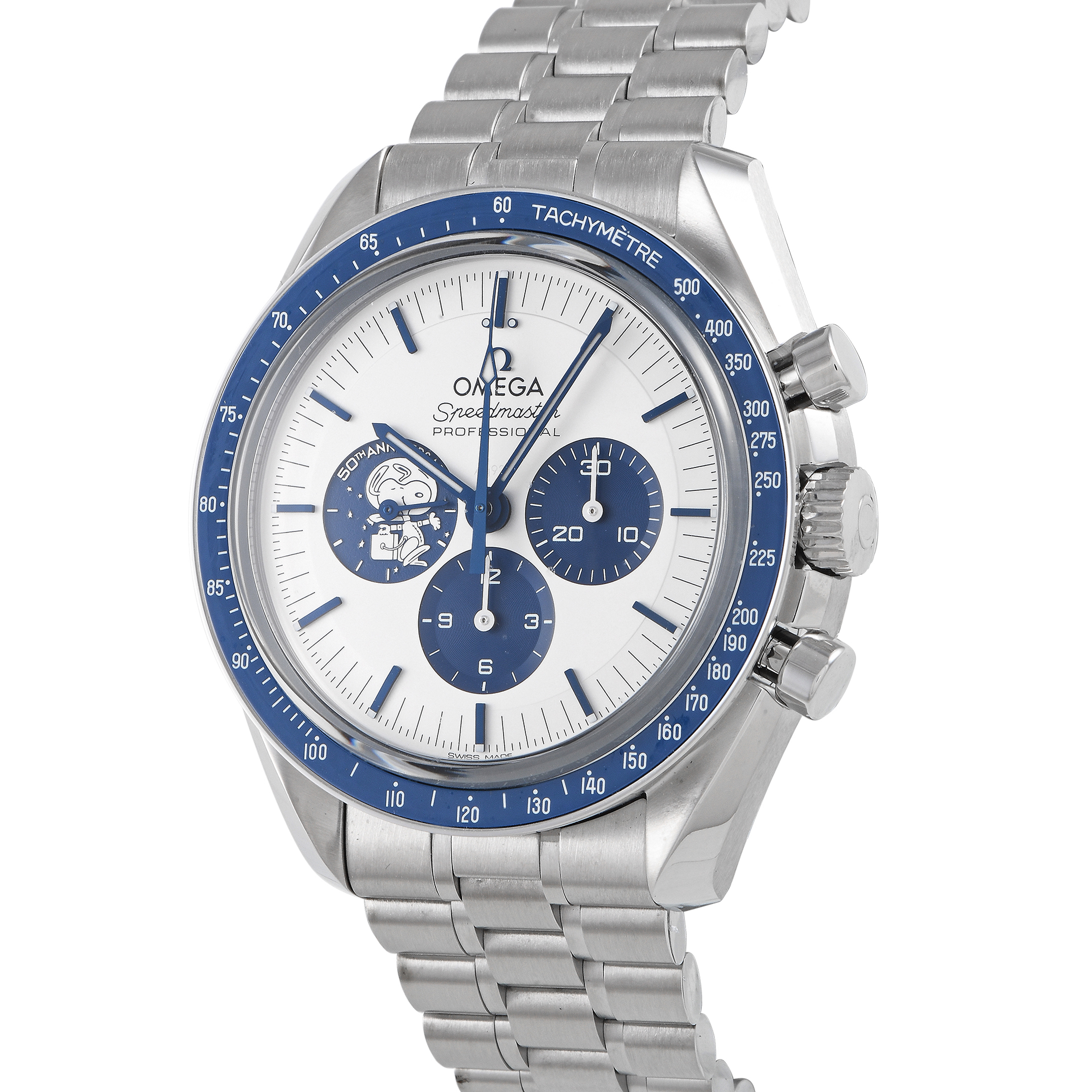 Omega Speedmaster Silver Snoopy Award Anniversary Watch 310.32.42.50.02.001 - Image 2