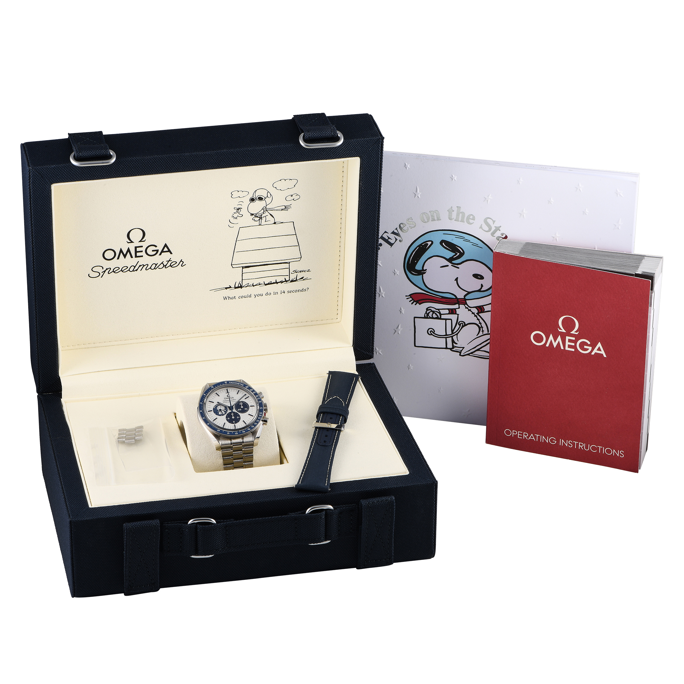 Omega Speedmaster Silver Snoopy Award Anniversary Watch 310.32.42.50.02.001 - Image 5
