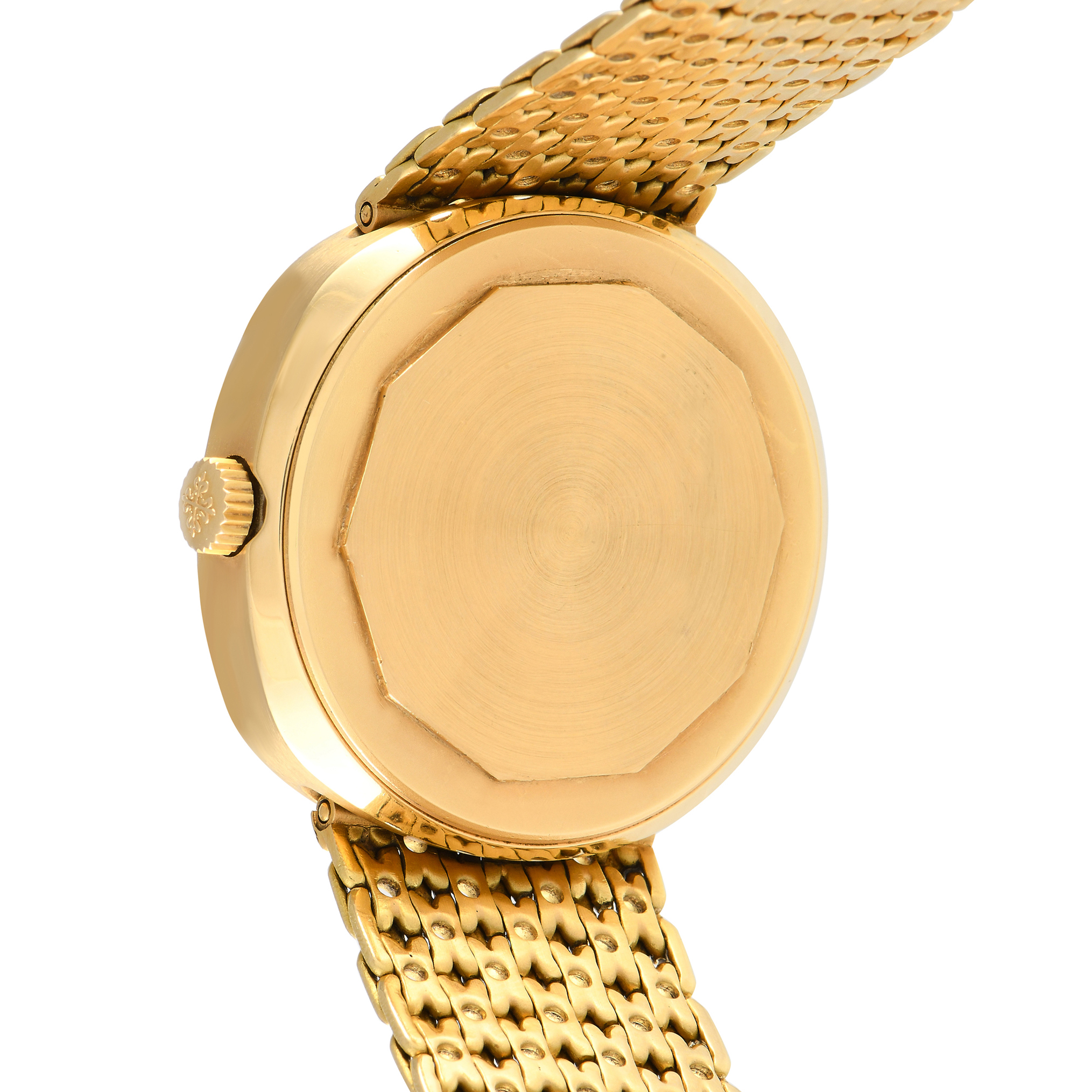 Patek Philippe Beta 21 Blue Dial 18K Yellow Gold Watch 3587/2J - Image 3