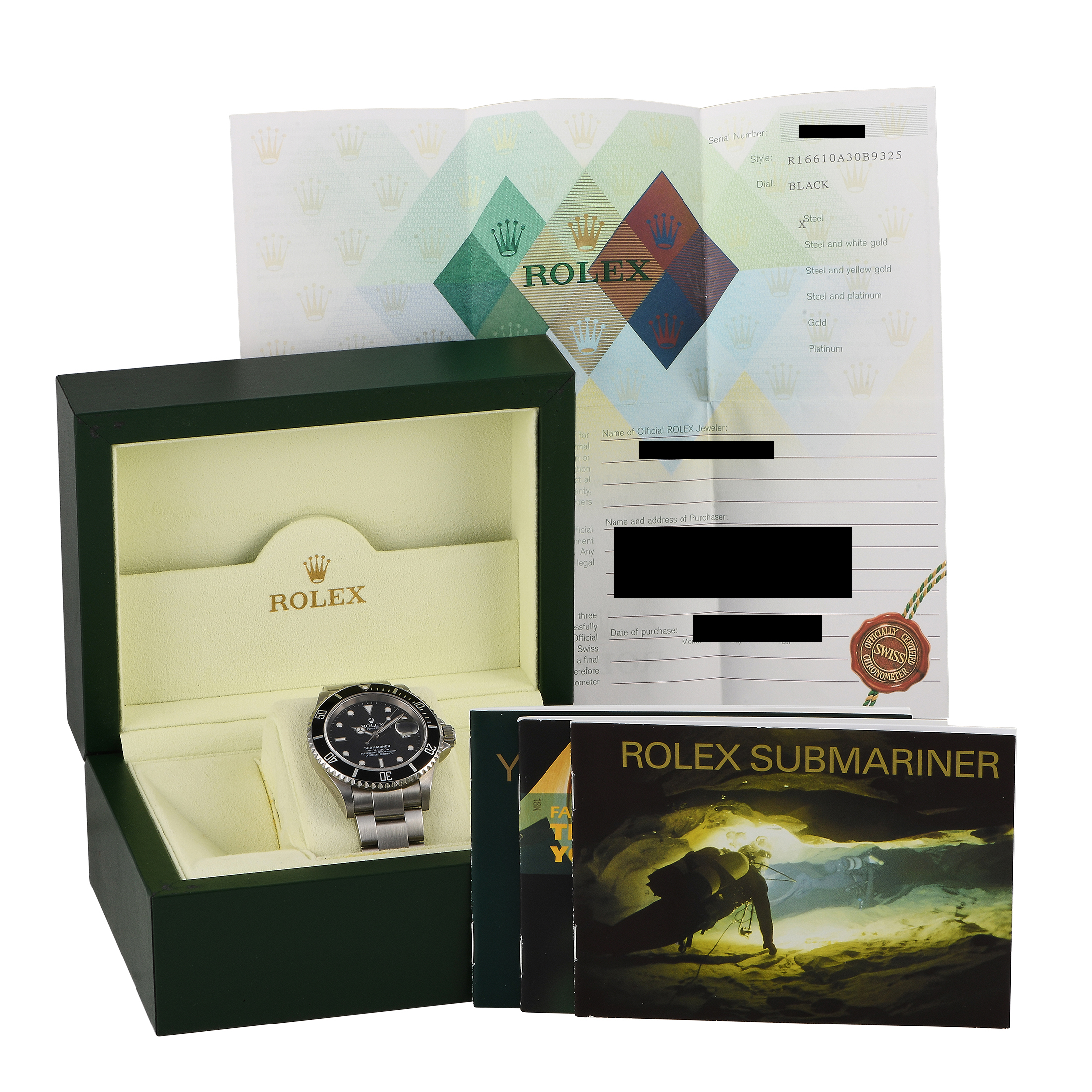 Rolex Submariner Date Watch 16610 - Image 5