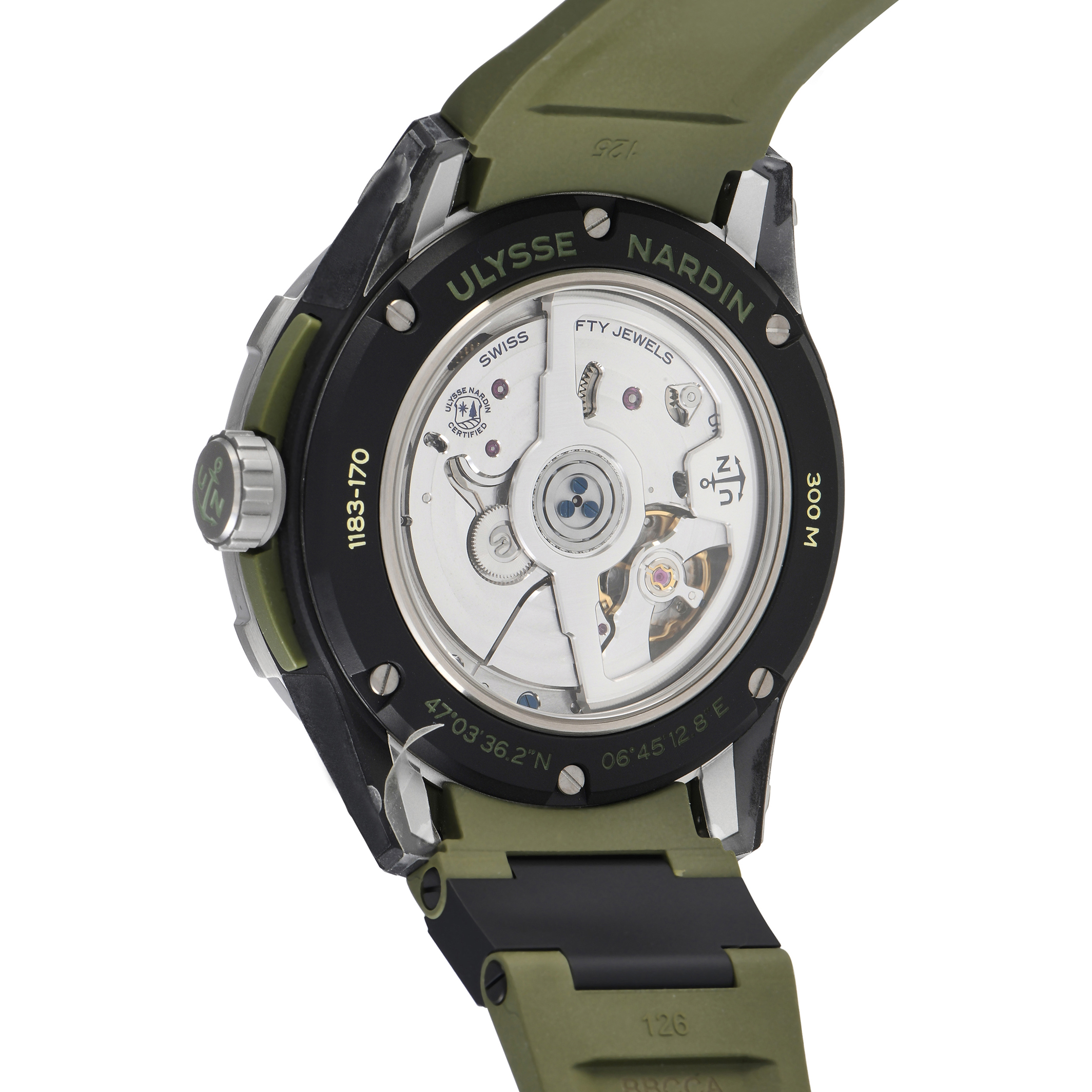 Ulysse Nardin Diver NET OPS Watch 1183-170-8A/3A - Image 3