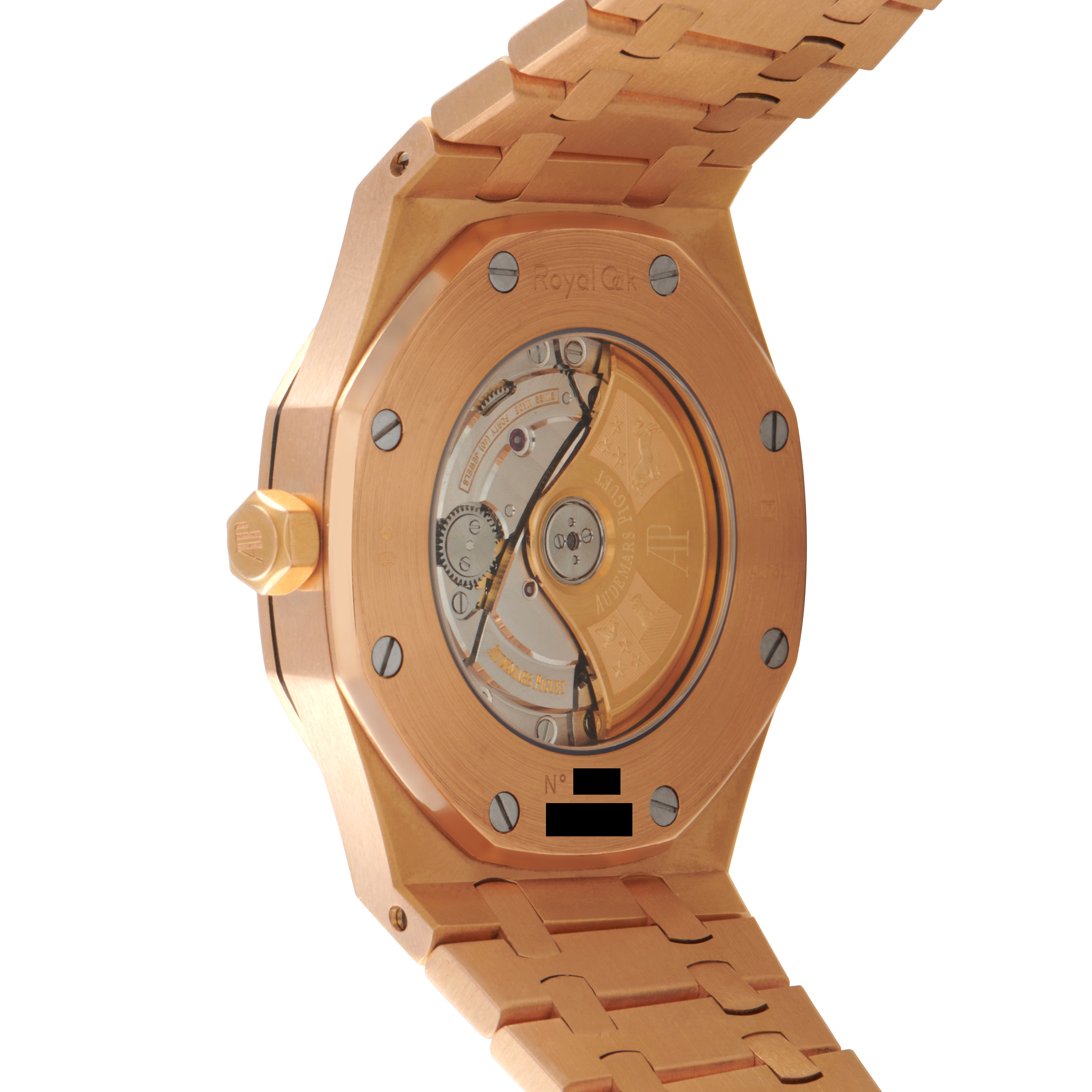 Audemars Piguet Royal Oak Rose Gold Watch 15400OR.OO.1220OR.02 - Image 3