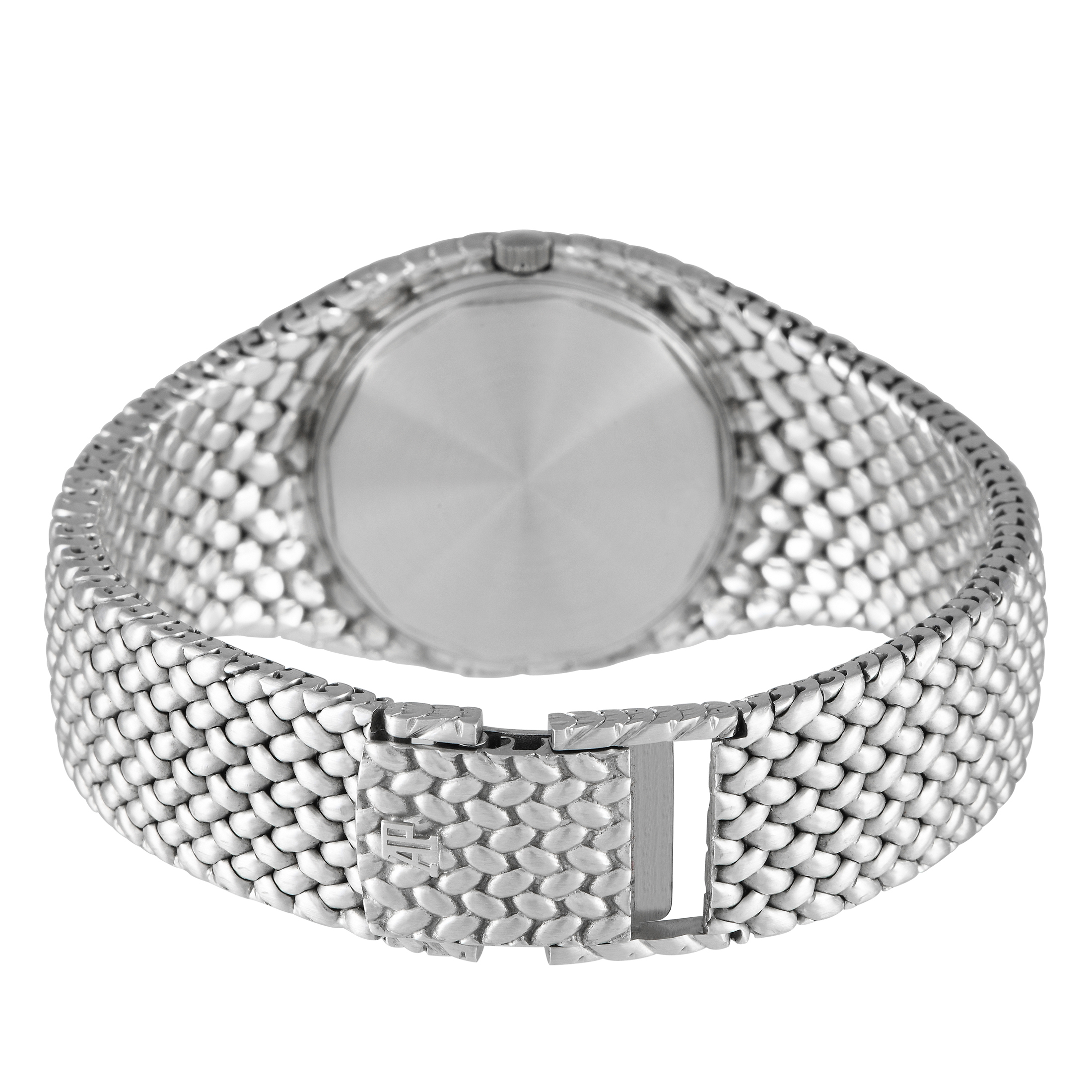Audemars Piguet Cobra Onyx Double Diamond Dial 18K White Gold Watch 5403BC - Image 4