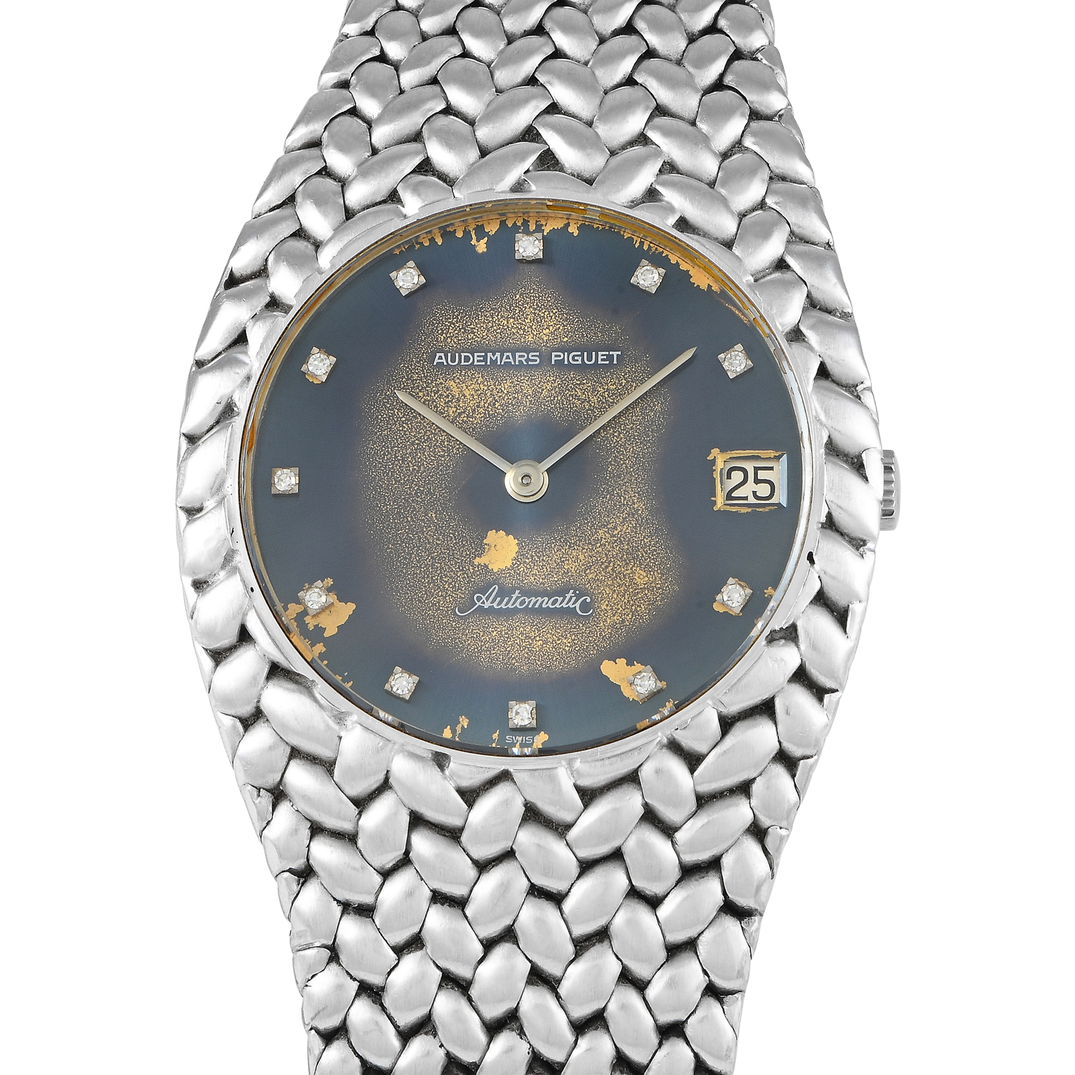 Audemars Piguet Cobra Tropical Diamond Dial 18K White Gold Watch 5403