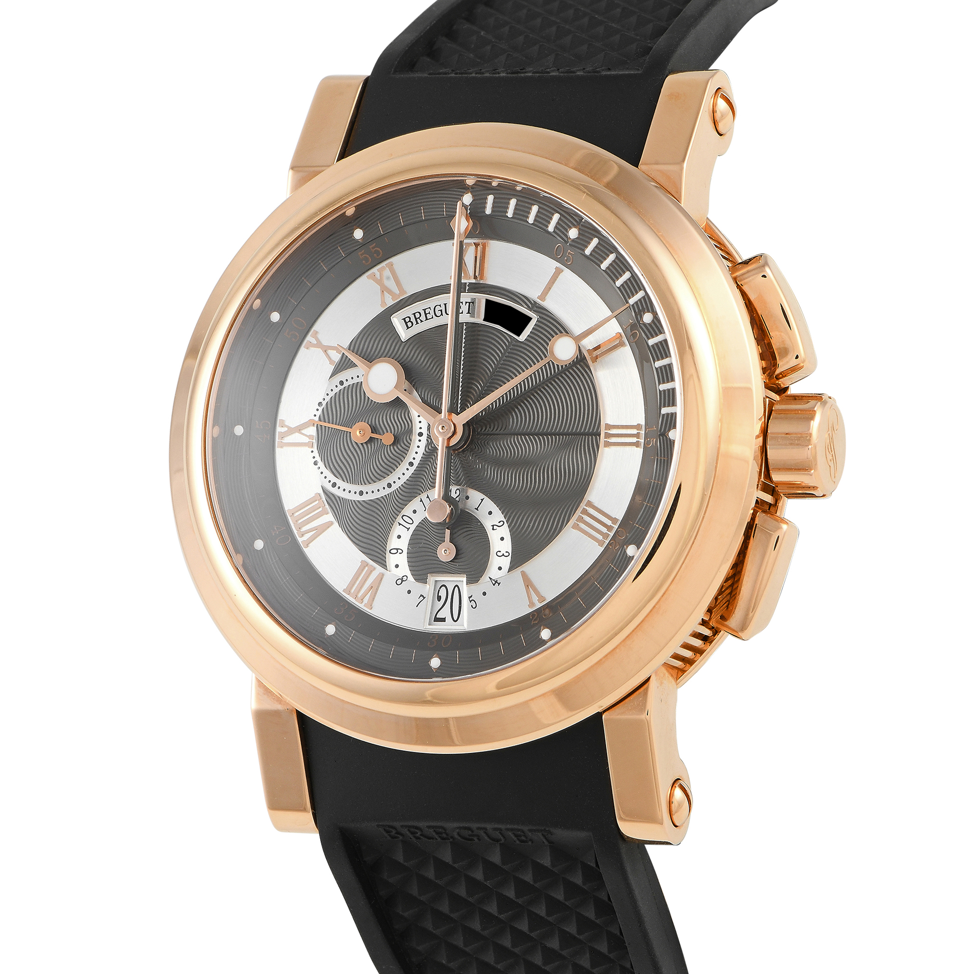 Breguet Marine Chronograph Rose Gold Watch 5827BR - Image 2
