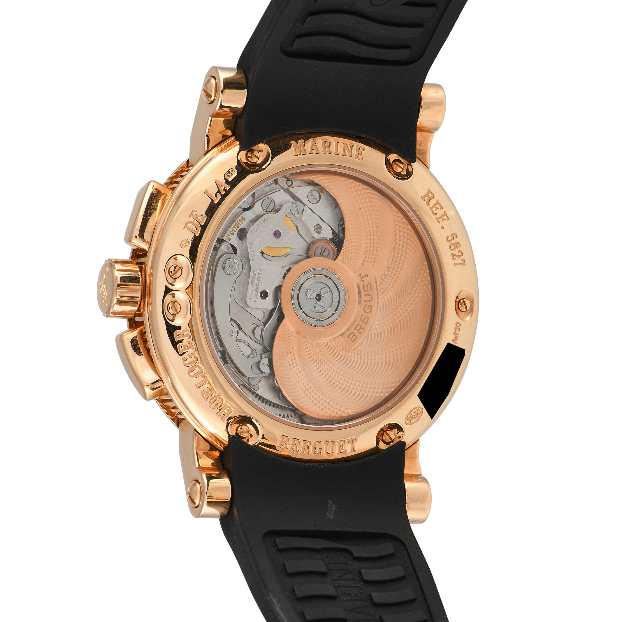Breguet Marine Chronograph Rose Gold Watch 5827BR - Image 3