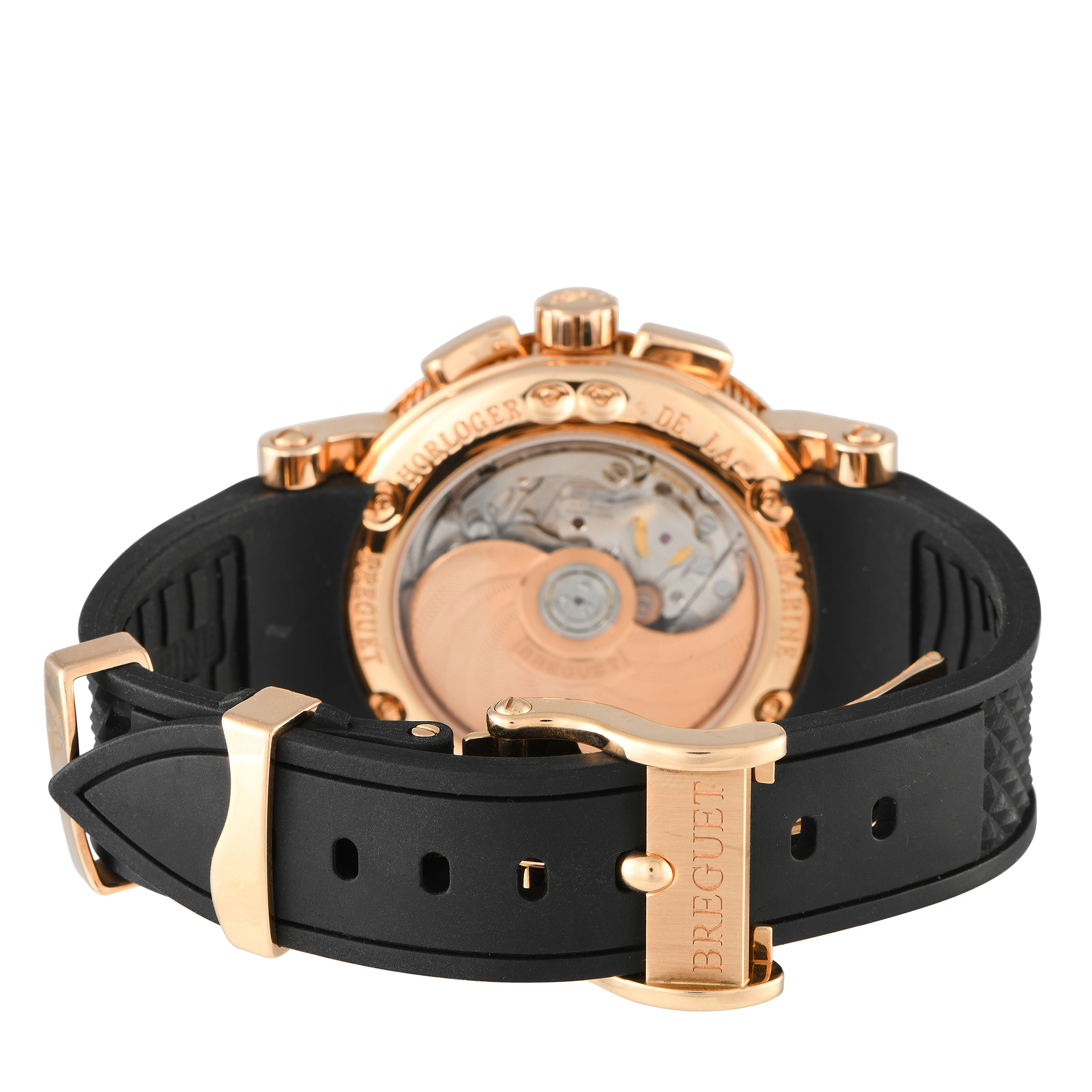 Breguet Marine Chronograph Rose Gold Watch 5827BR - Image 4
