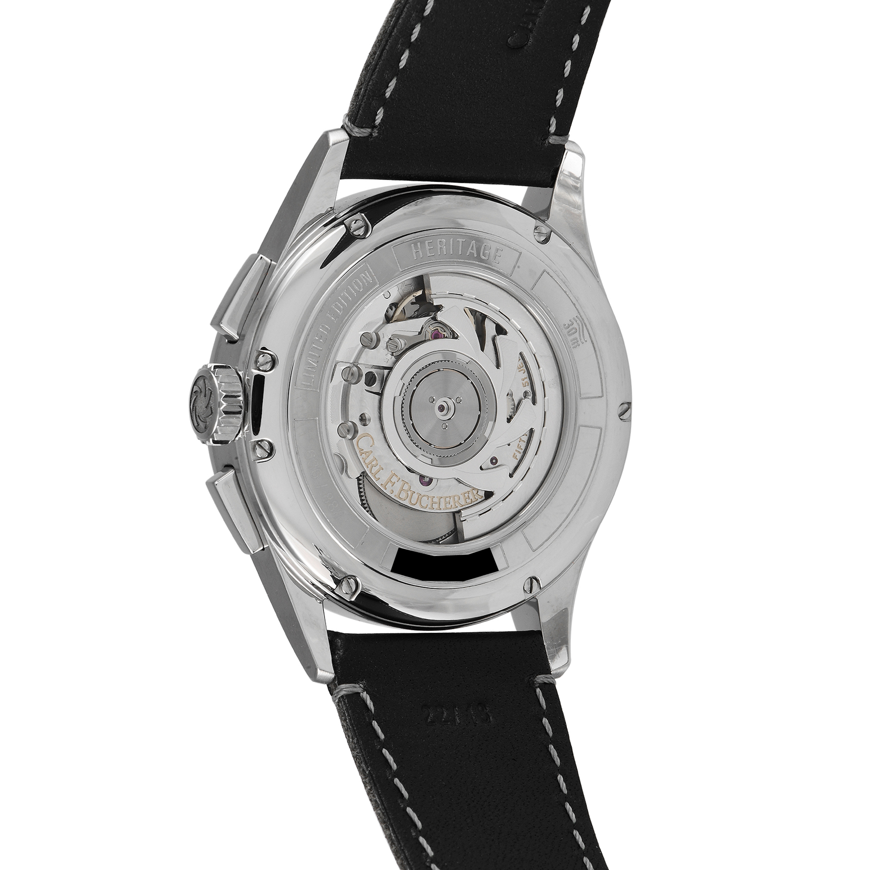 Carl F. Bucherer Heritage BiCompax Annual Watch 00.10803.08.32.01 - Image 3