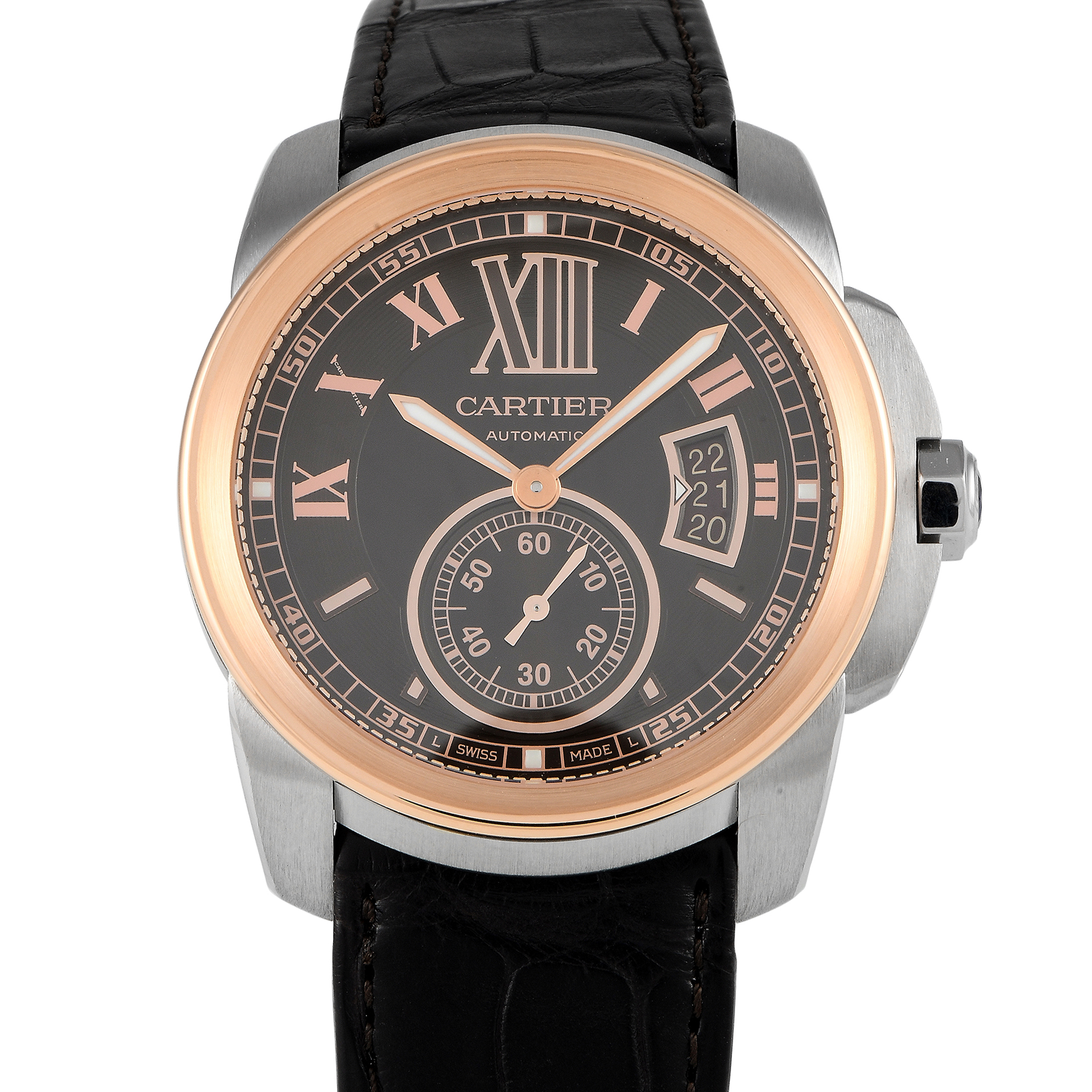 Cartier Calibre de Cartier Brown Dial Watch W7100051