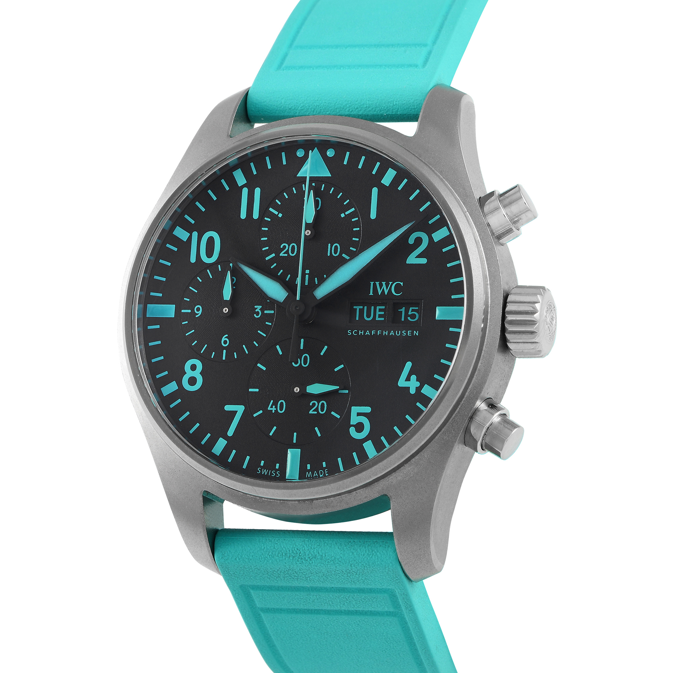 IWC Pilot's Chronograph 41 Mercedes-AMG Petronas Formula One Team Watch IW388108 - Image 2