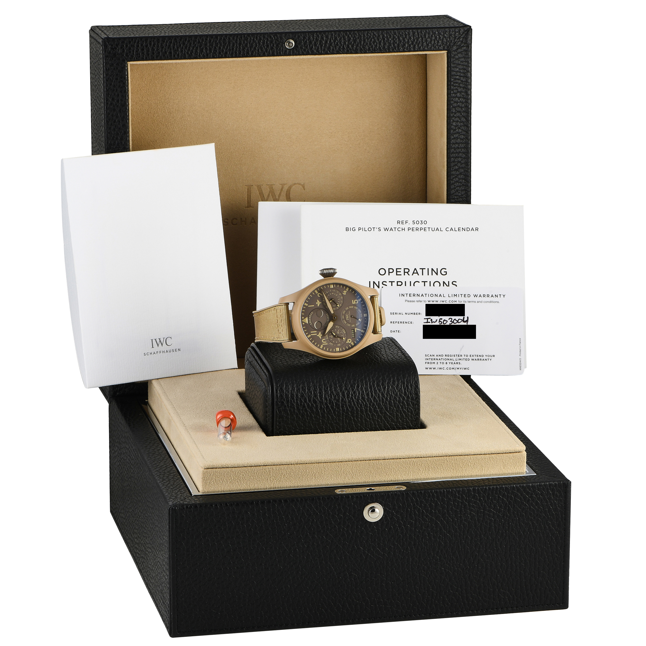 IWC Big Pilot's Perpetual Calendar Top Gun Mojave Desert Watch IW503004 - Image 5