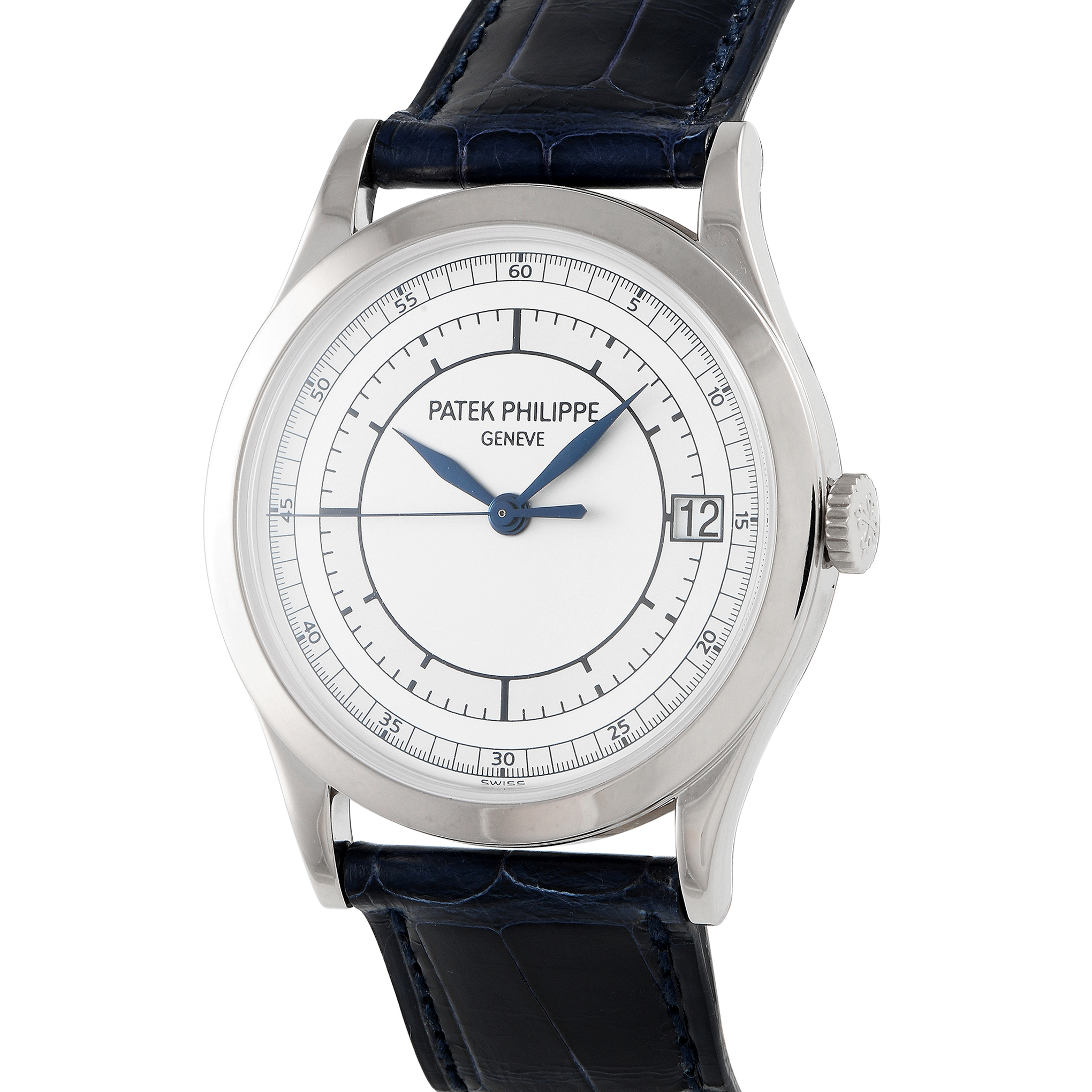 Patek Philippe Calatrava 18K White Gold Watch 5296G-001 - Image 2