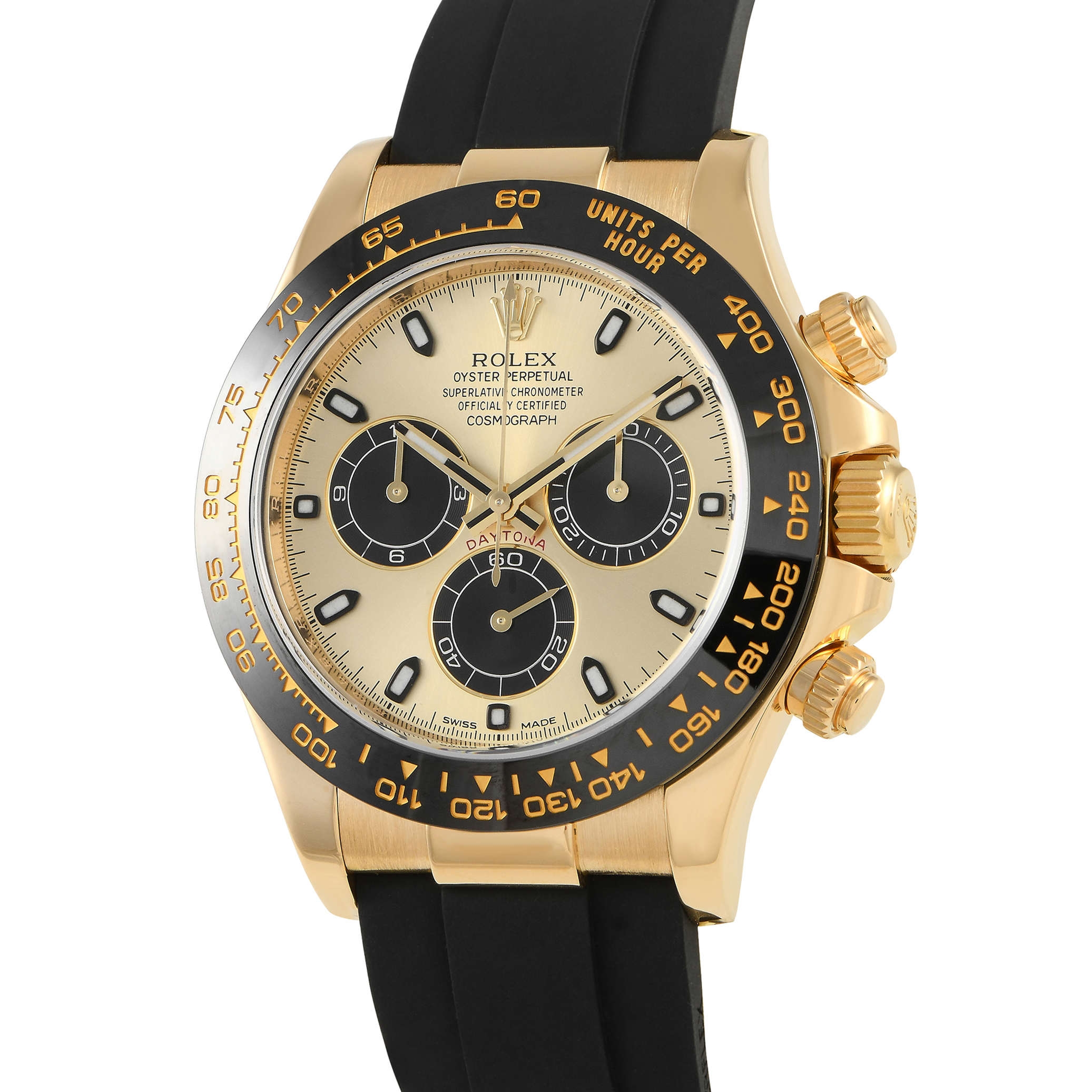 Rolex Daytona Yellow Gold Watch 116518LN - Image 2