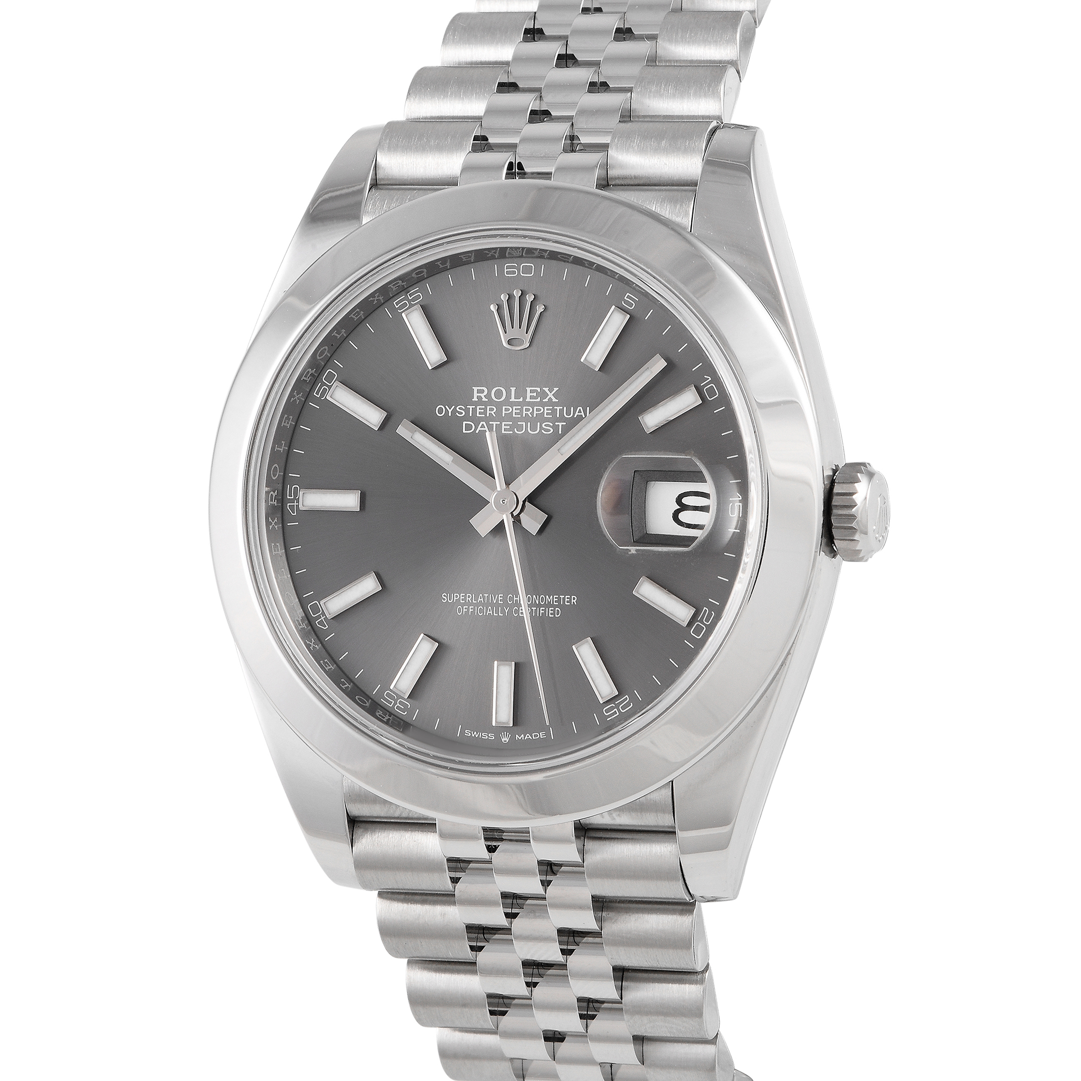 Rolex Datejust 41 Slate Dial Watch 126300 - Image 2