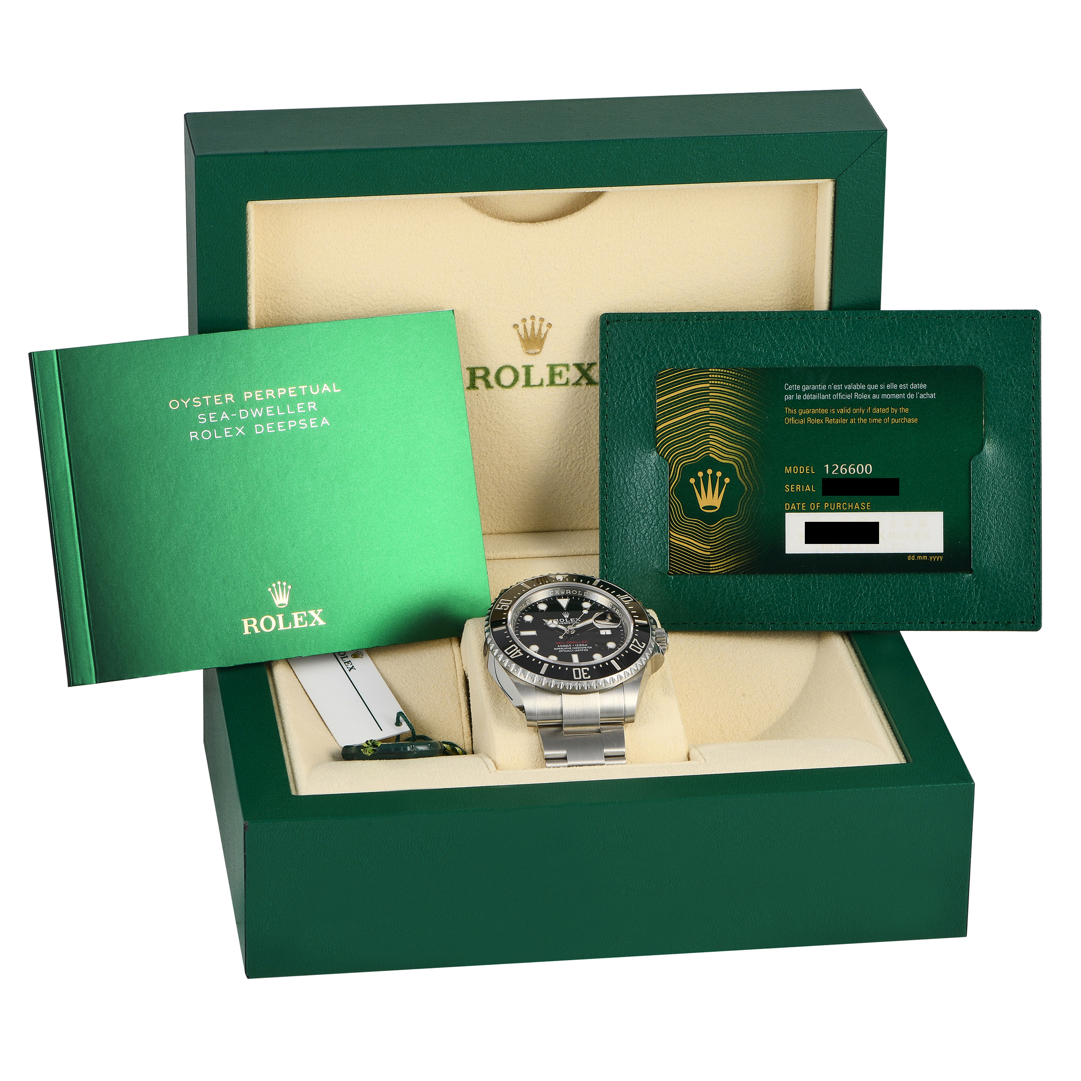 Rolex Sea-Dweller Watch 126600 - Image 5