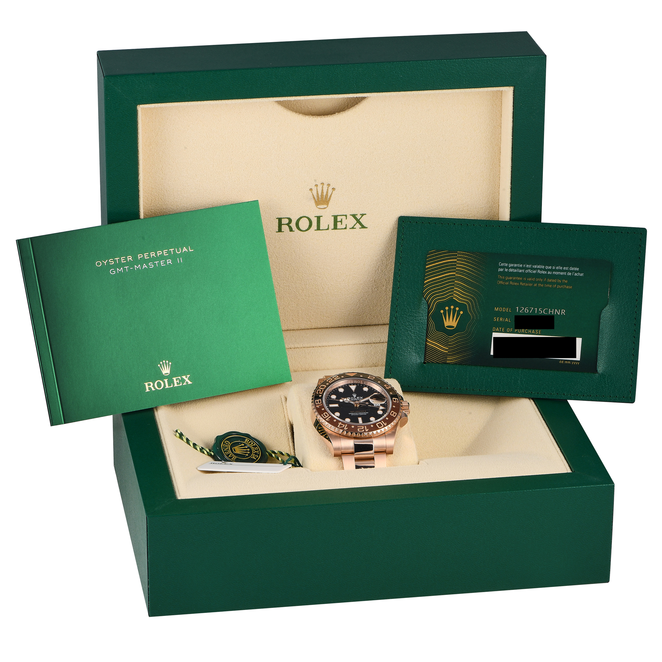 Rolex GMT-Master II Watch 126715CHNR