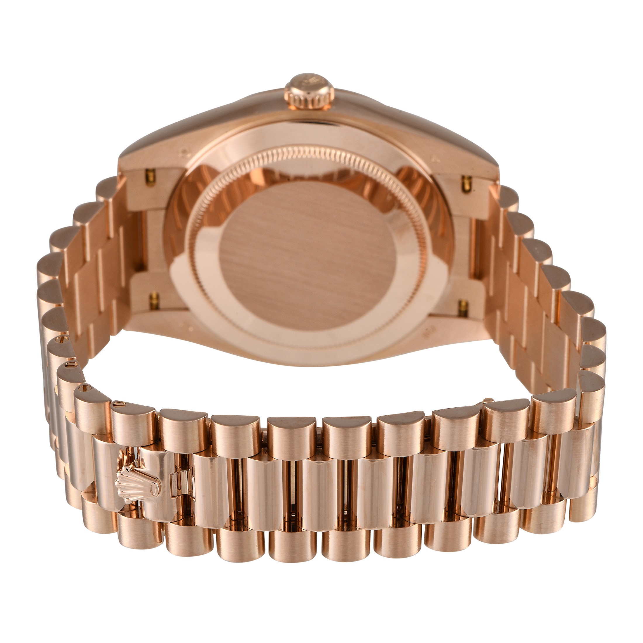 Rolex Day-Date 40 Diamond Chocolate Dial Watch 228235