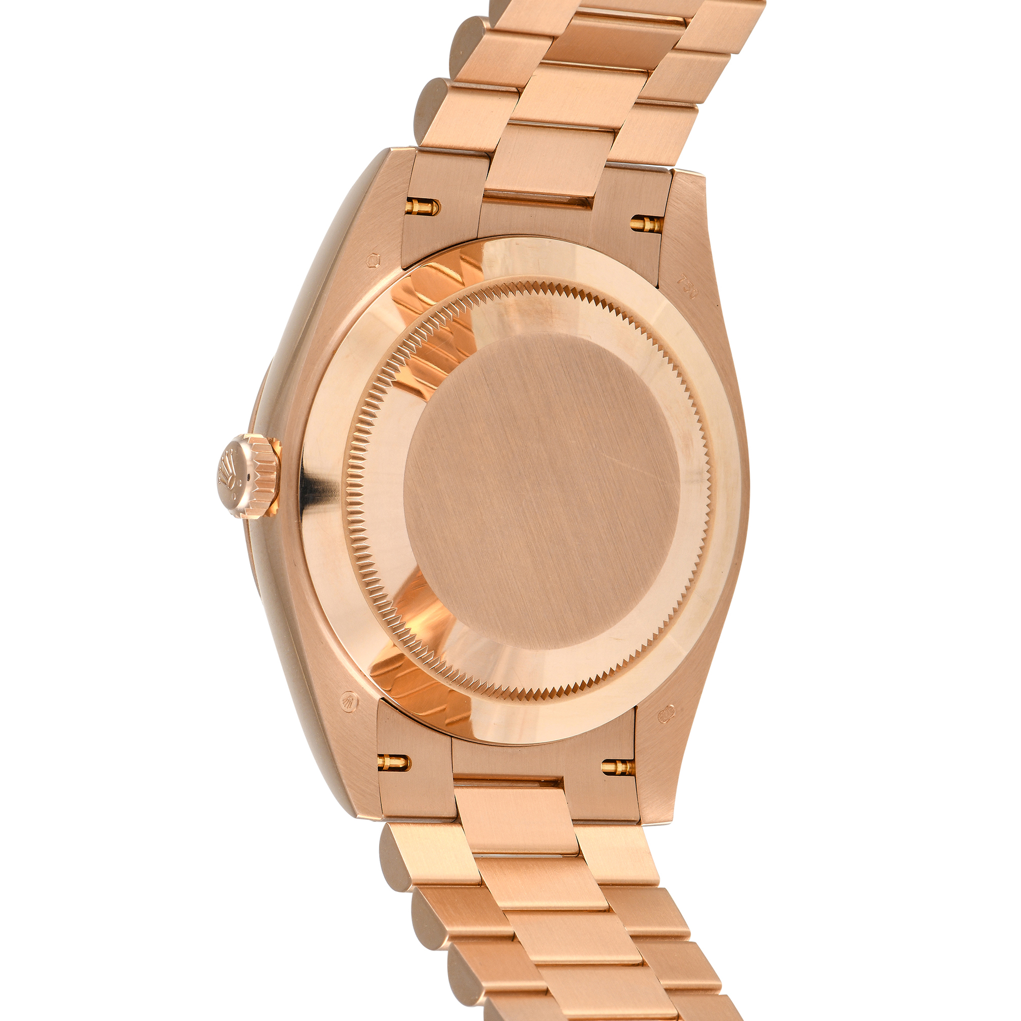 Rolex Day-Date 40 Chocolate Diamond Dial Watch 228235 - Image 3
