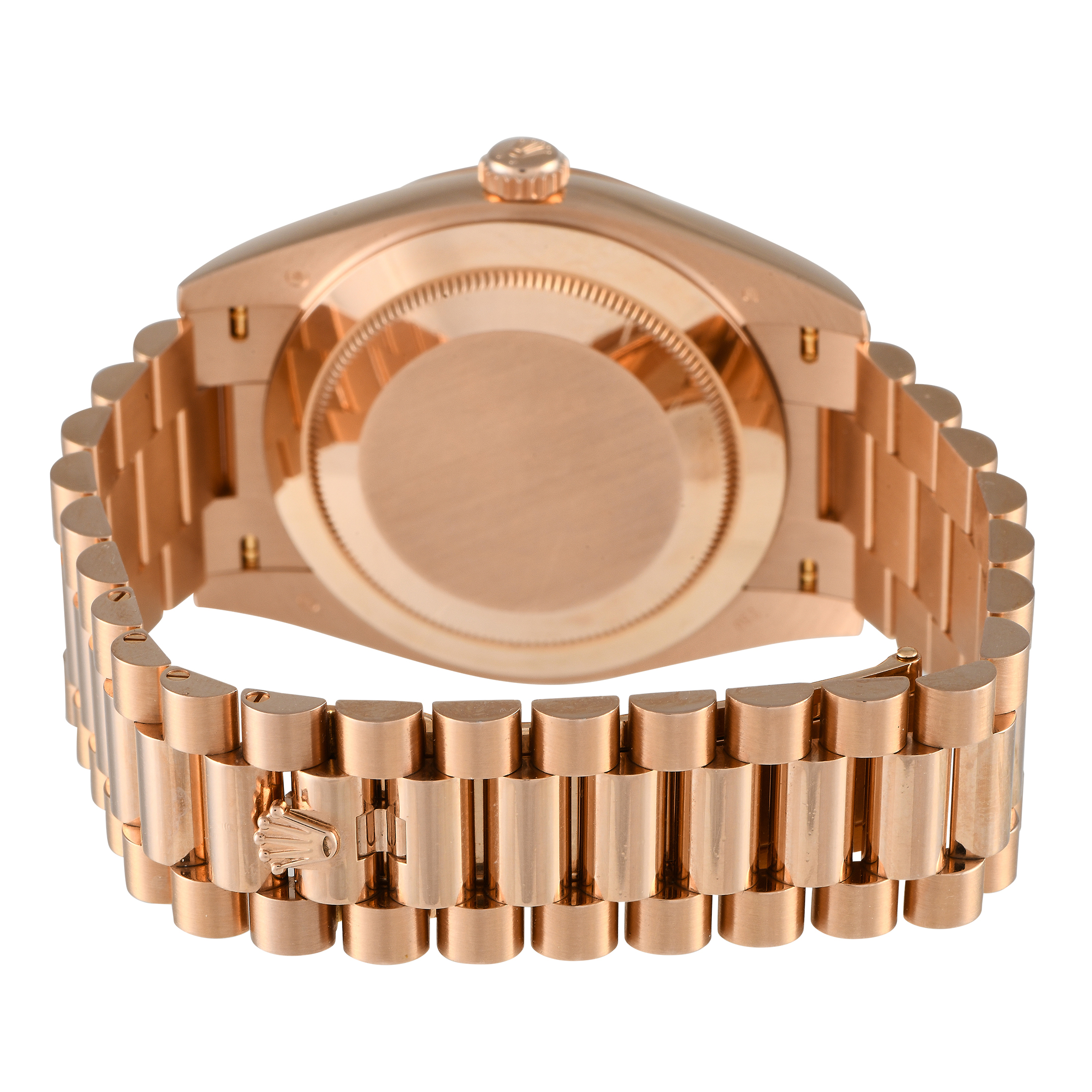 Rolex Day-Date 40 Chocolate Diamond Dial Watch 228235 - Image 4
