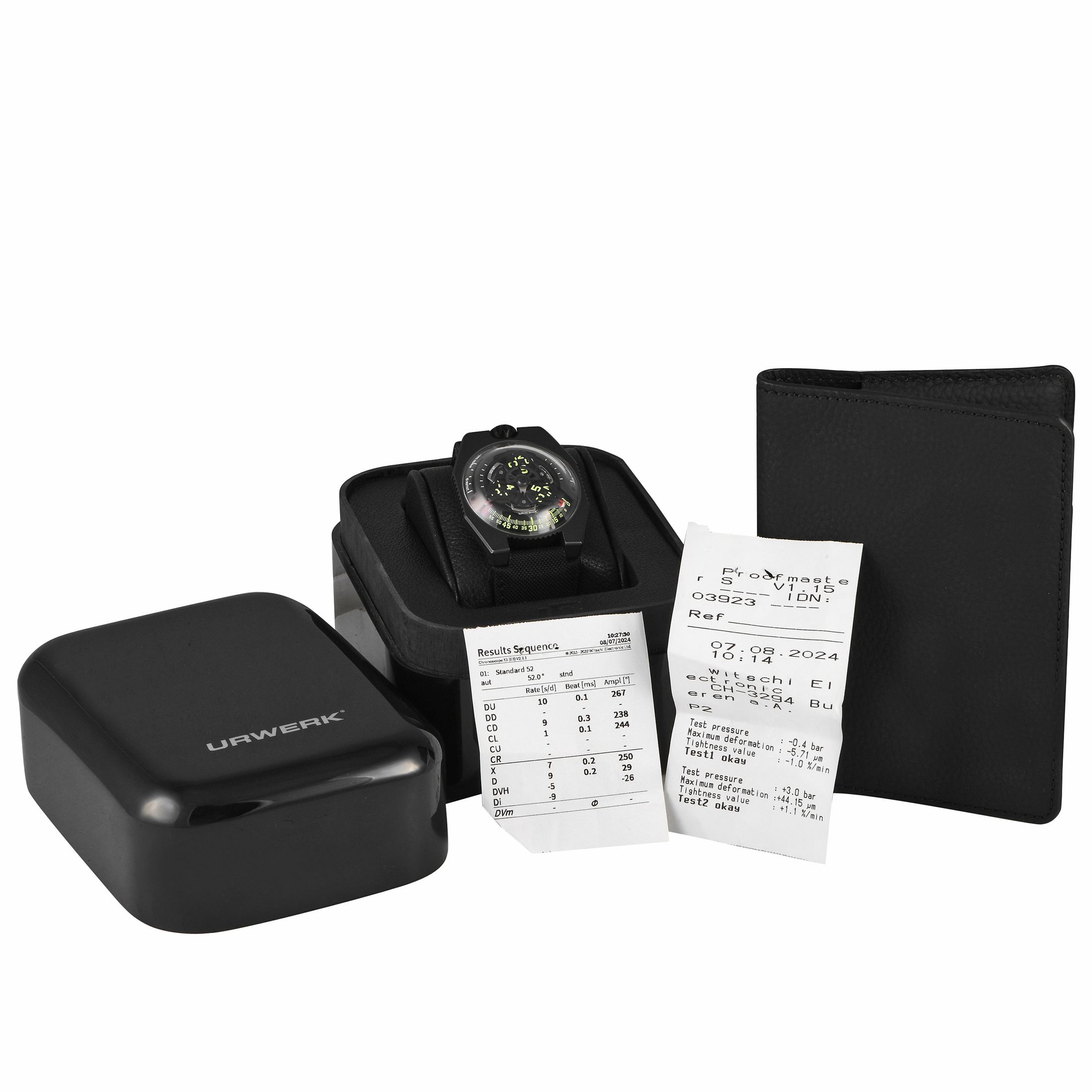 Urwerk UR-100 Black SpaceTime Limited Edition Watch UR-100