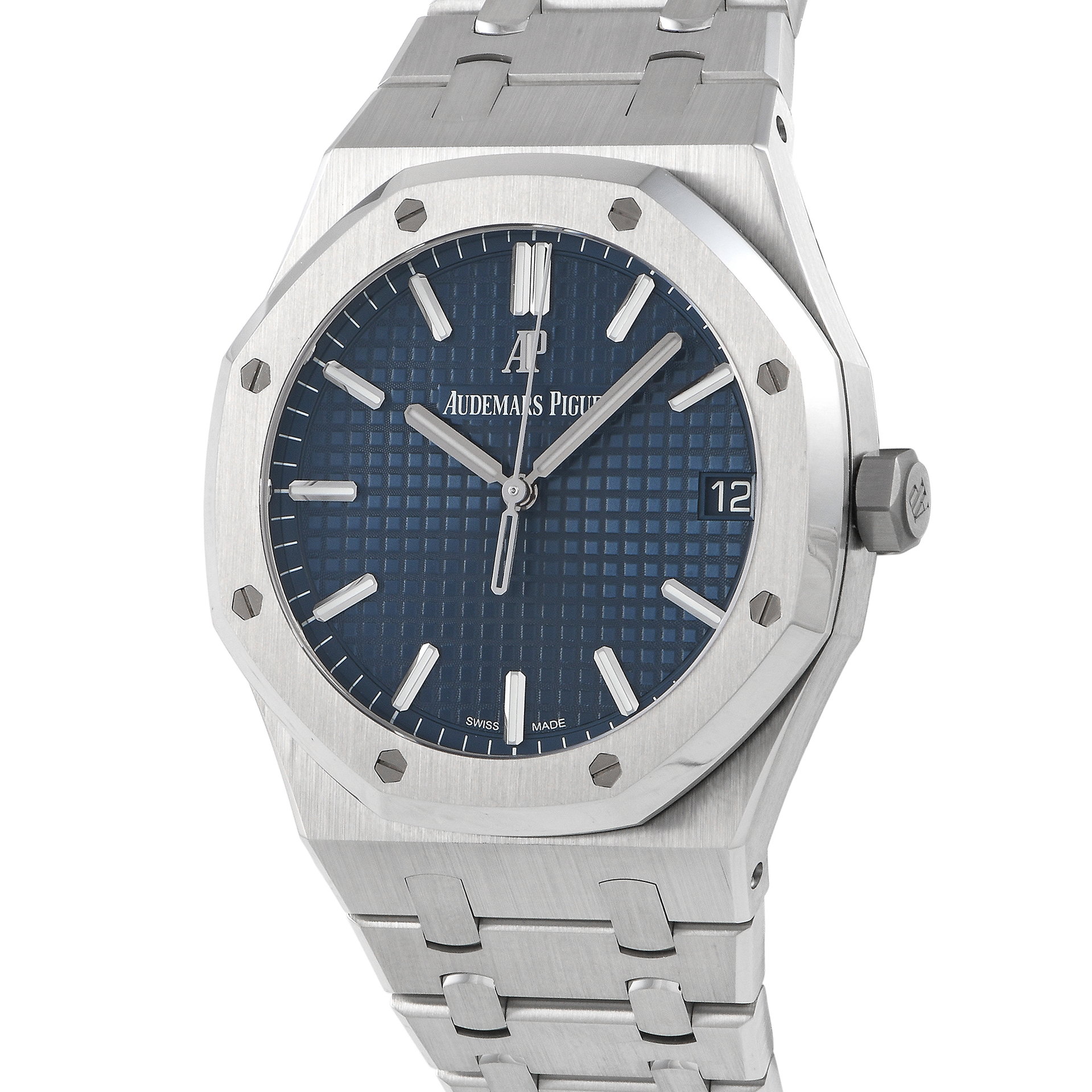 Audemars Piguet Royal Oak Blue Dial Watch 15500ST.OO.1220ST.01 - Image 2