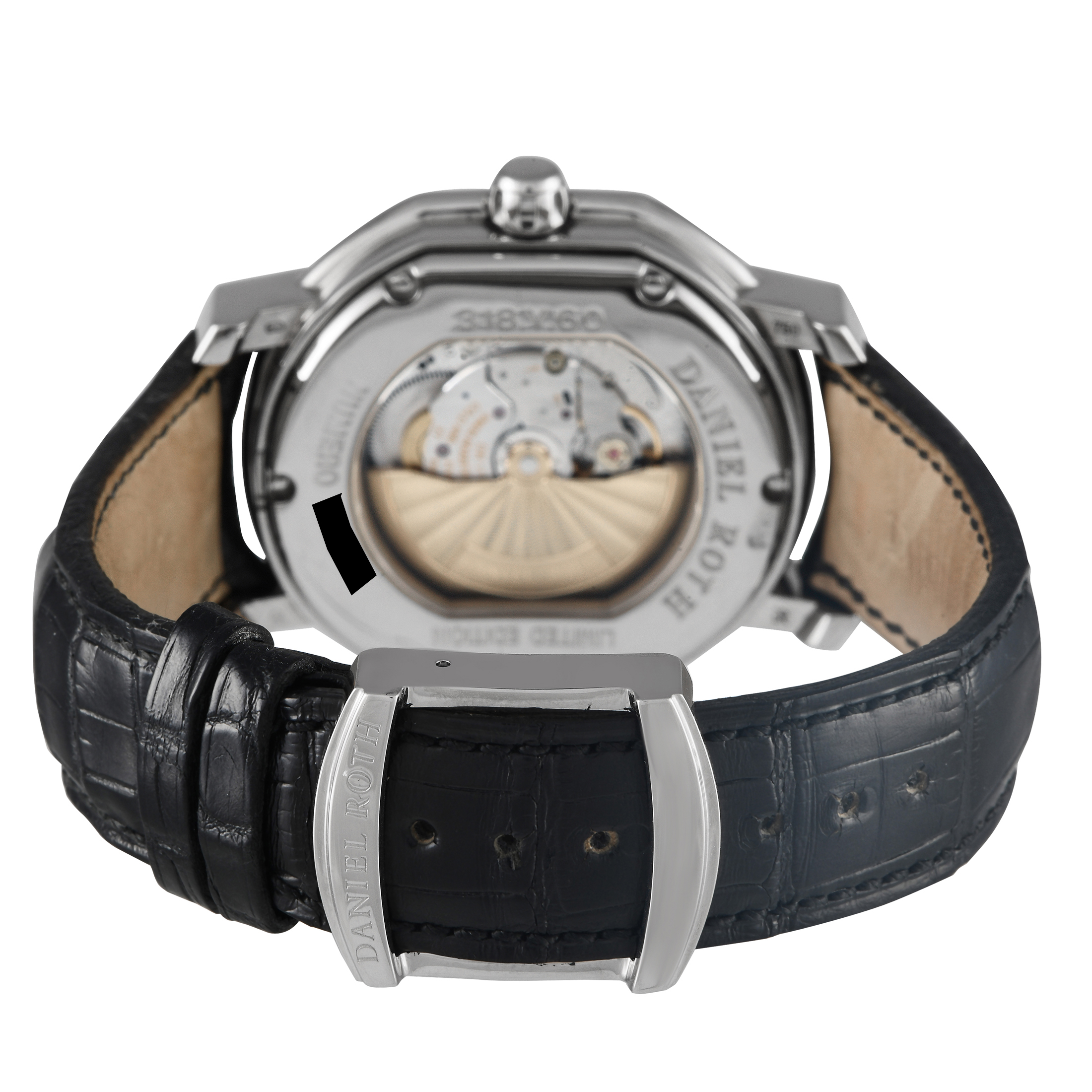 Daniel Roth Ellipsocurvex Papillon Jumping Hour 44mm Watch 318.Y.60 - Image 4