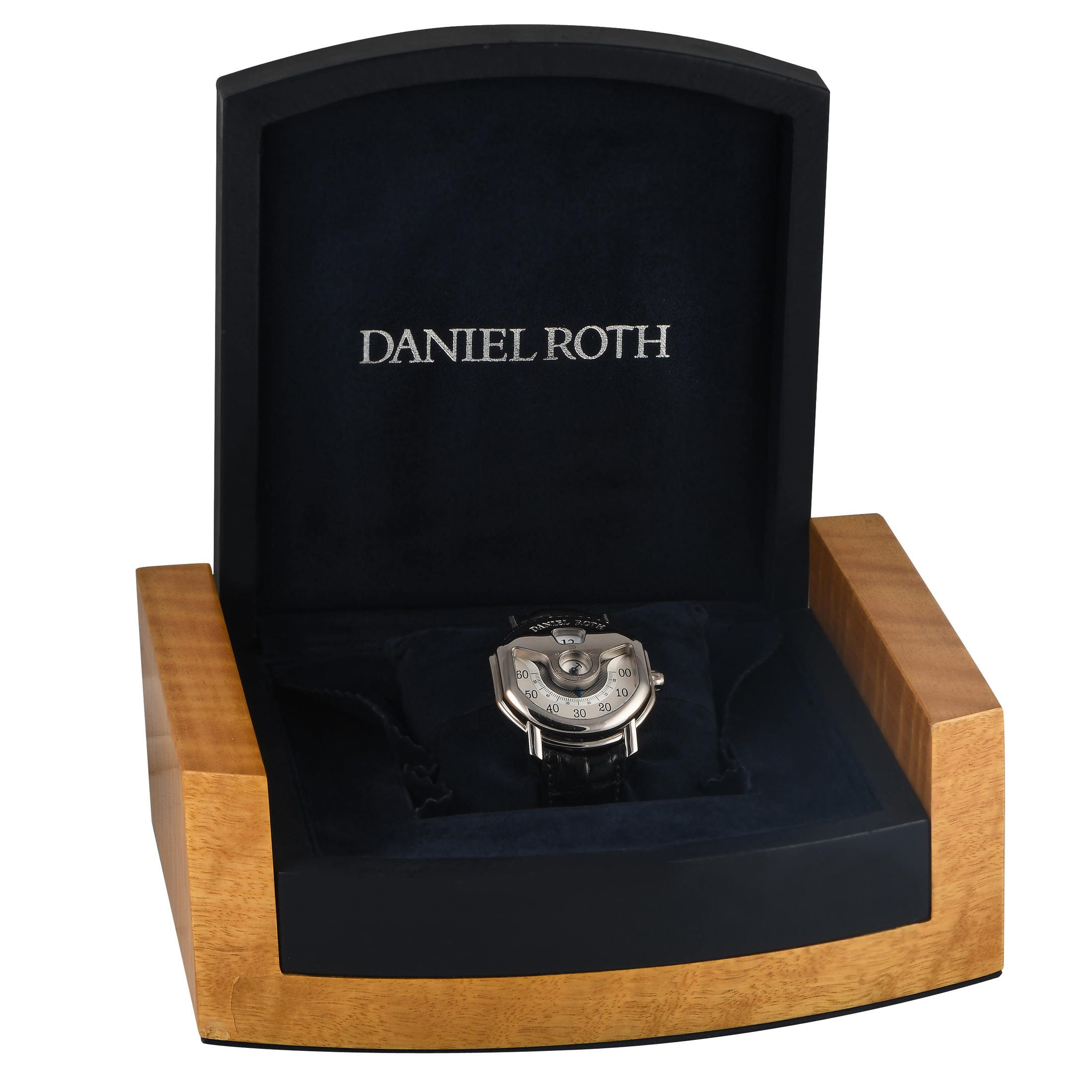 Daniel Roth Ellipsocurvex Papillon Jumping Hour 44mm Watch 318.Y.60 - Image 5