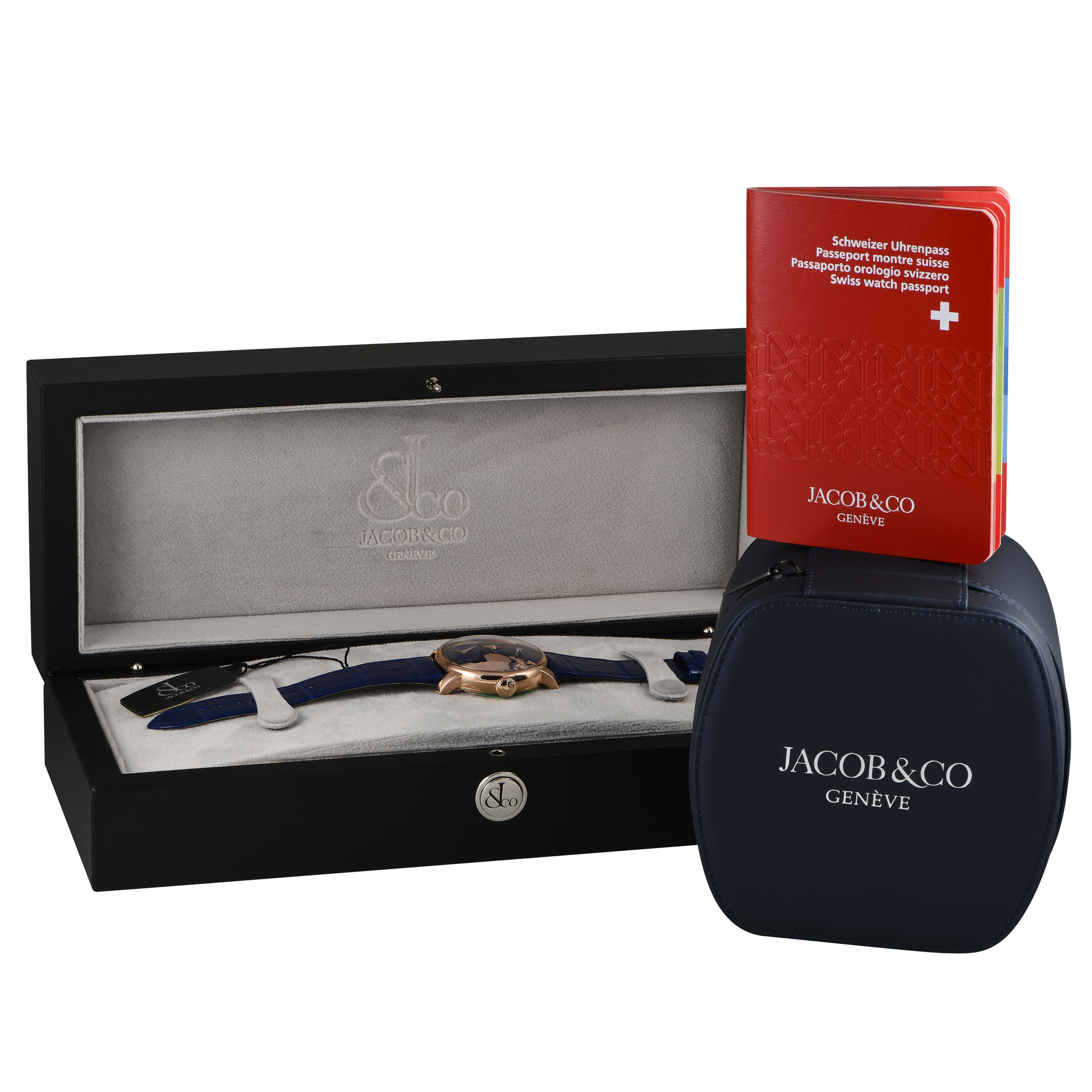 Jacob & Co The World is Yours Dual Time Zone Watch DT100.40.AA.AE.A - Image 5