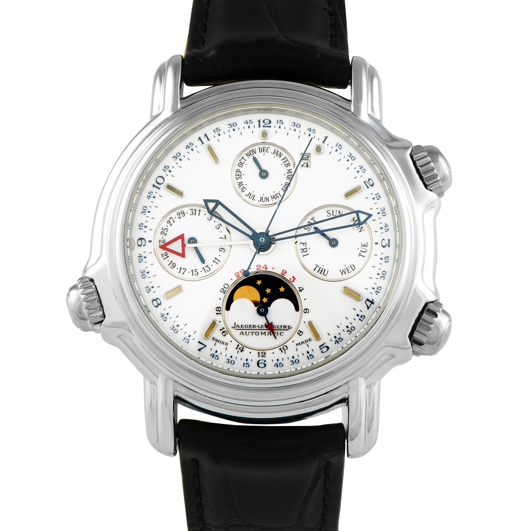 Jaeger-LeCoultre Grand Reveil Perpetual Calendar Platinum Watch 180.6.99