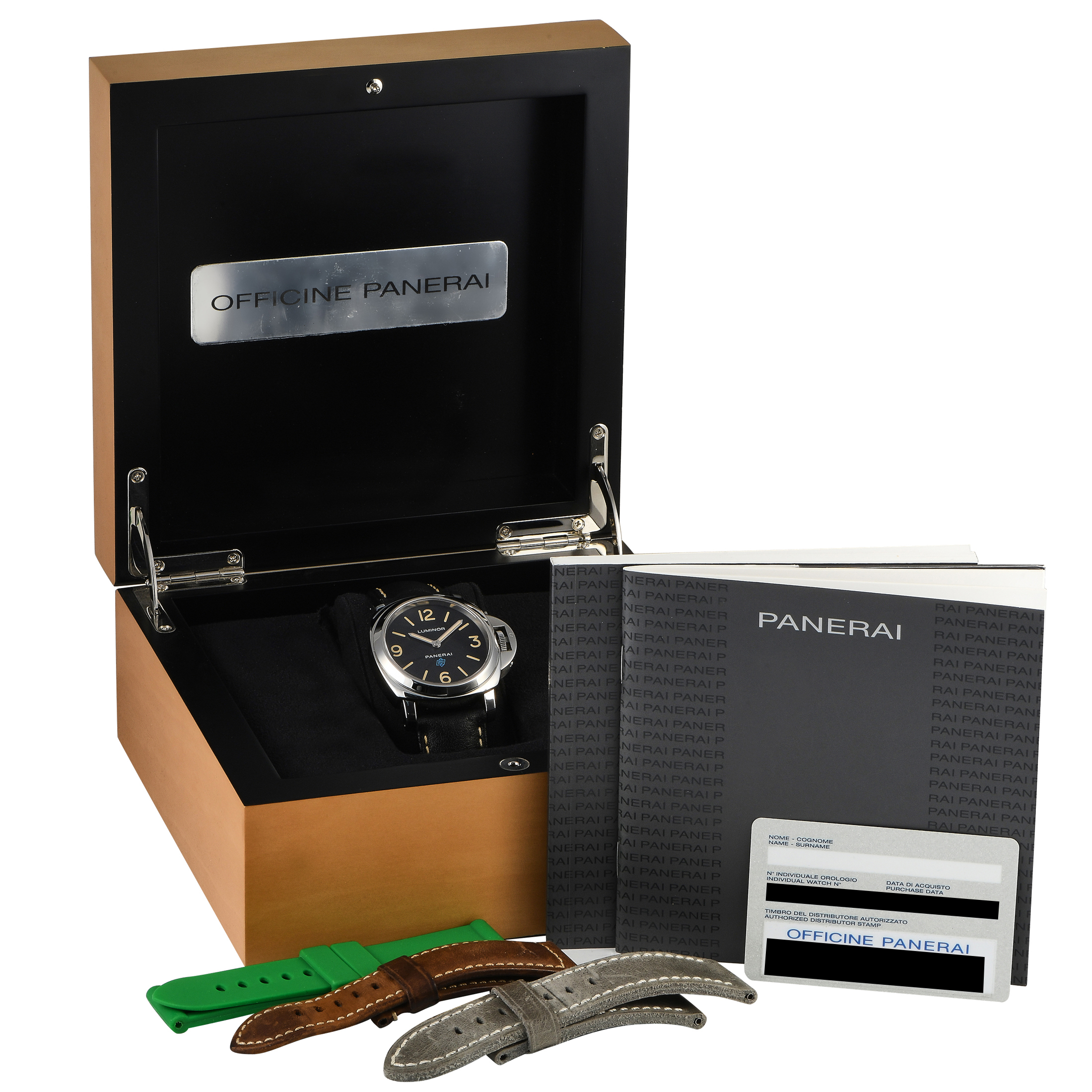 Officine Panerai Luminor Base Logo Acciaio Watch PAM634