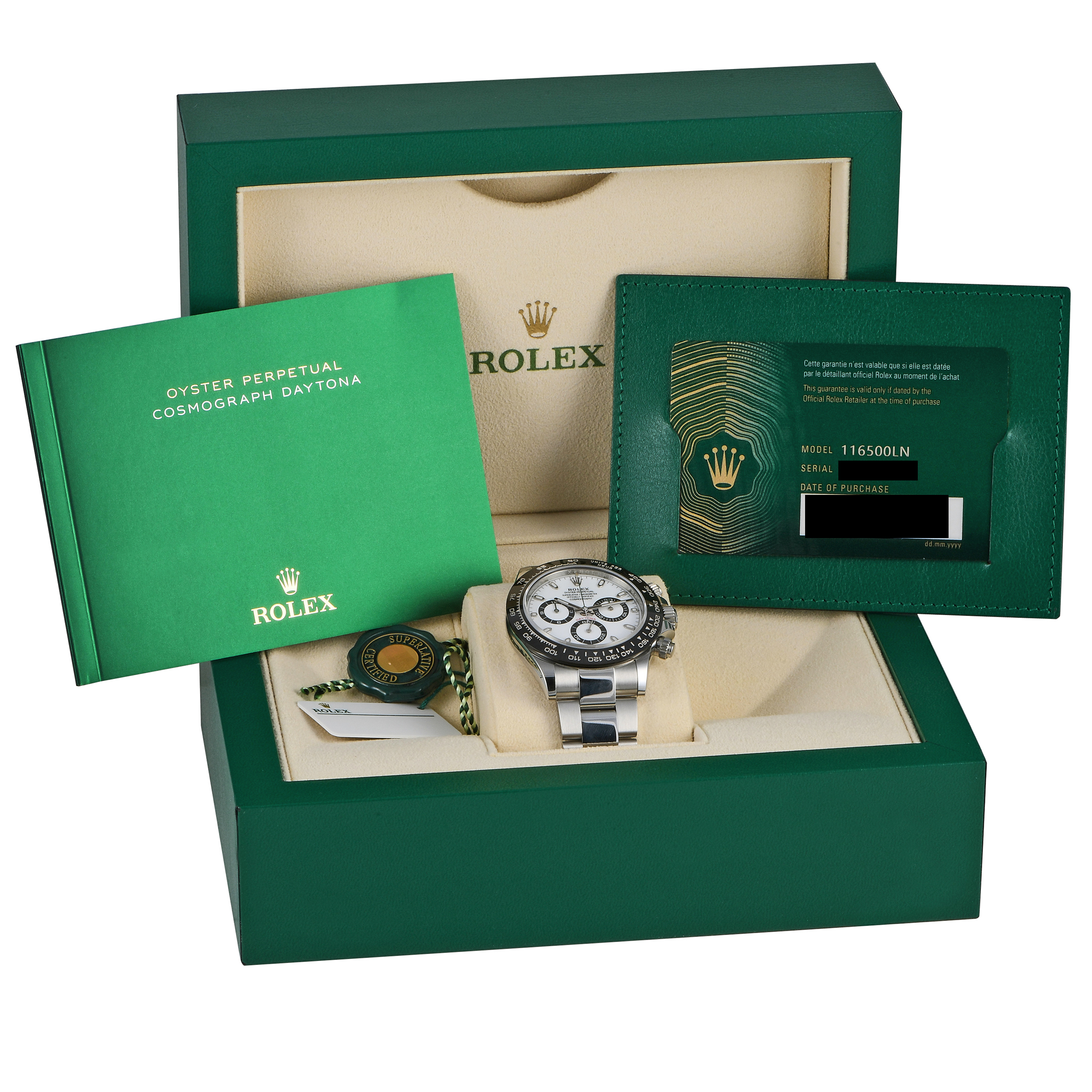 Rolex Daytona White Dial "Panda" Watch 116500LN - Image 5