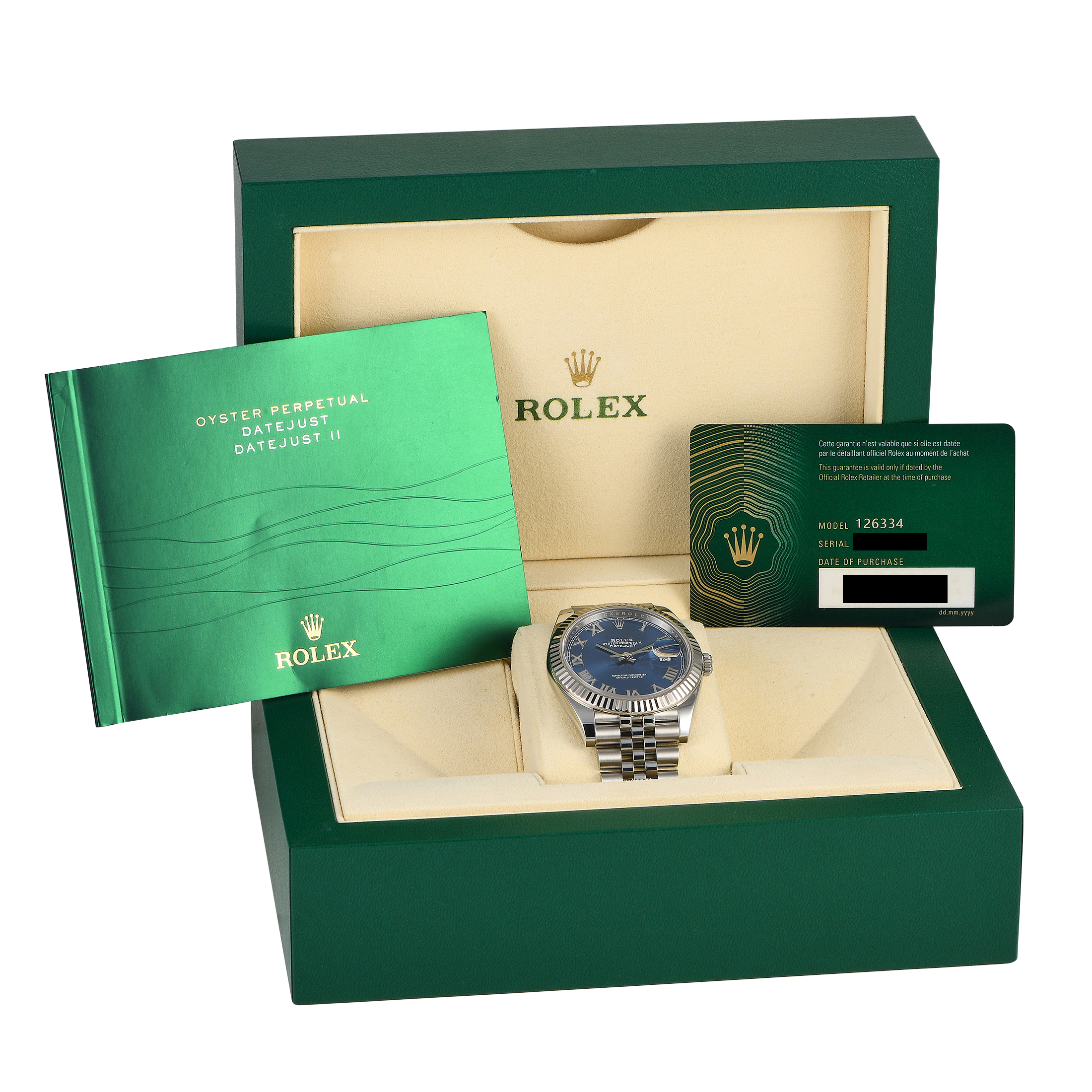 Rolex Datejust 41 Blue Dial Watch 126334 - Image 5