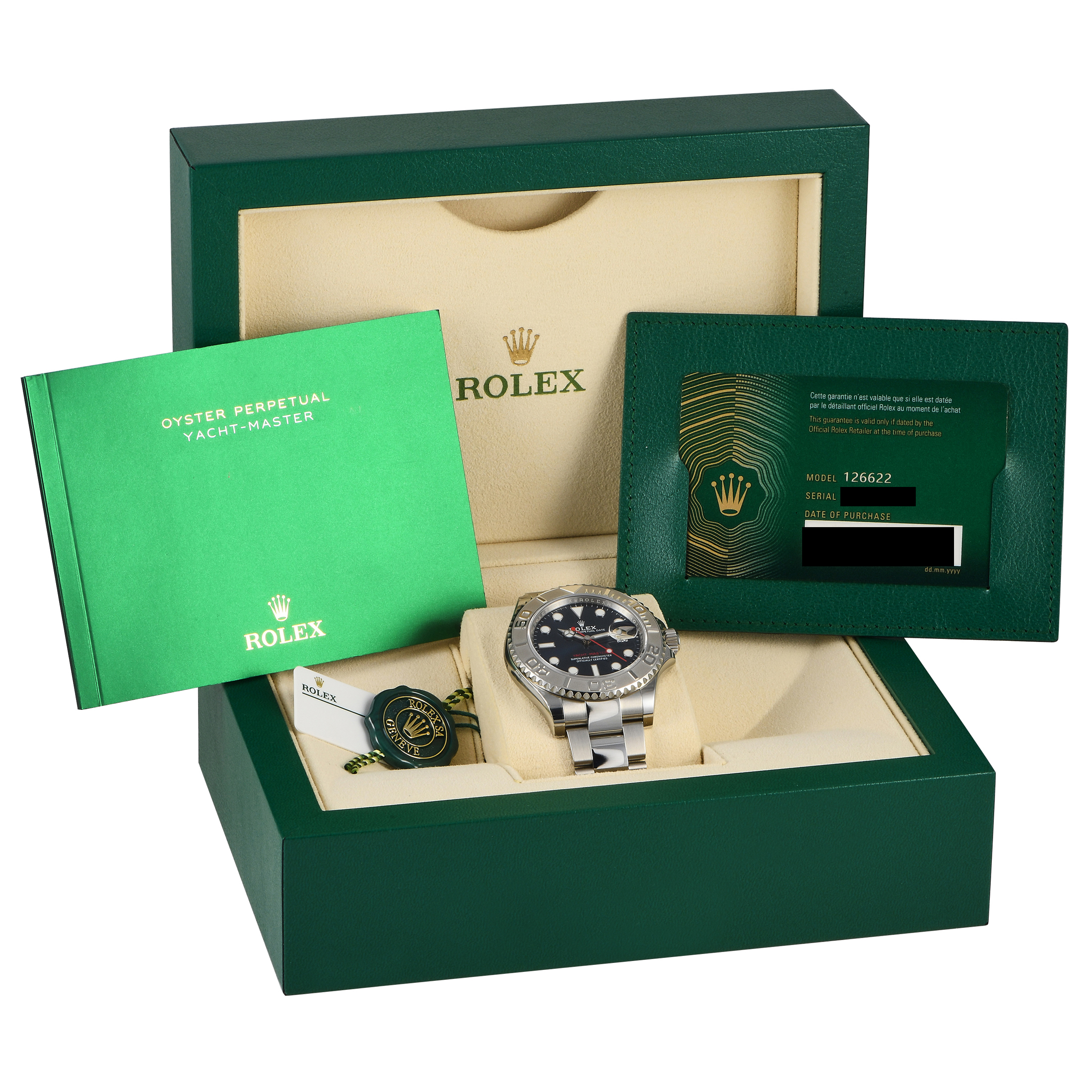 Rolex Yacht-Master 40 Blue Dial Watch 126622 - Image 5