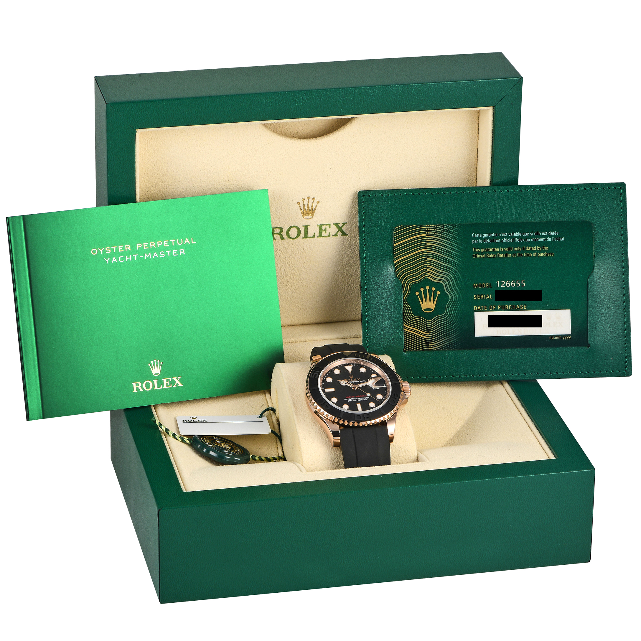 Rolex Yacht-Master 40 Everose Gold Watch 126655 - Image 5