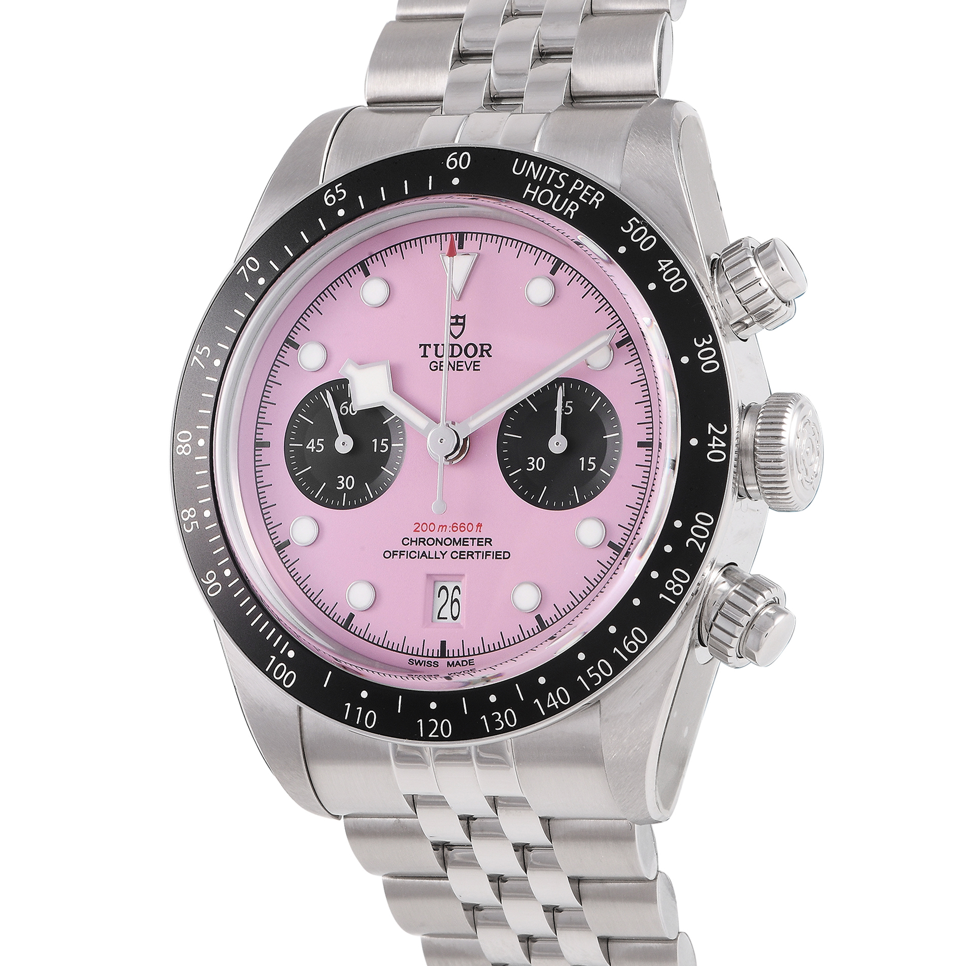 Tudor Black Bay Chrono Pink Dial Watch 79360N-0019 - Image 2