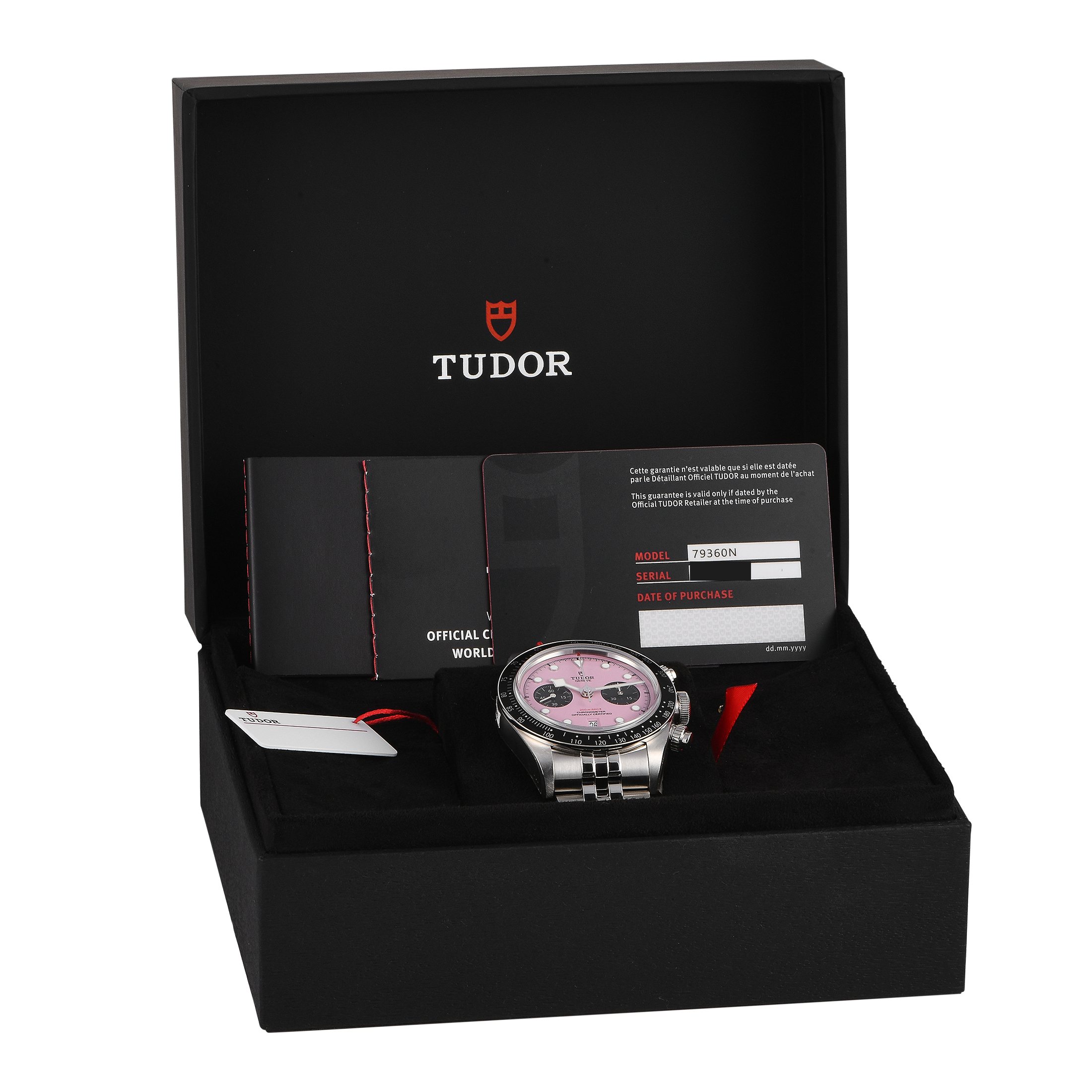 Tudor Black Bay Chrono Pink Dial Watch 79360N-0019 - Image 5
