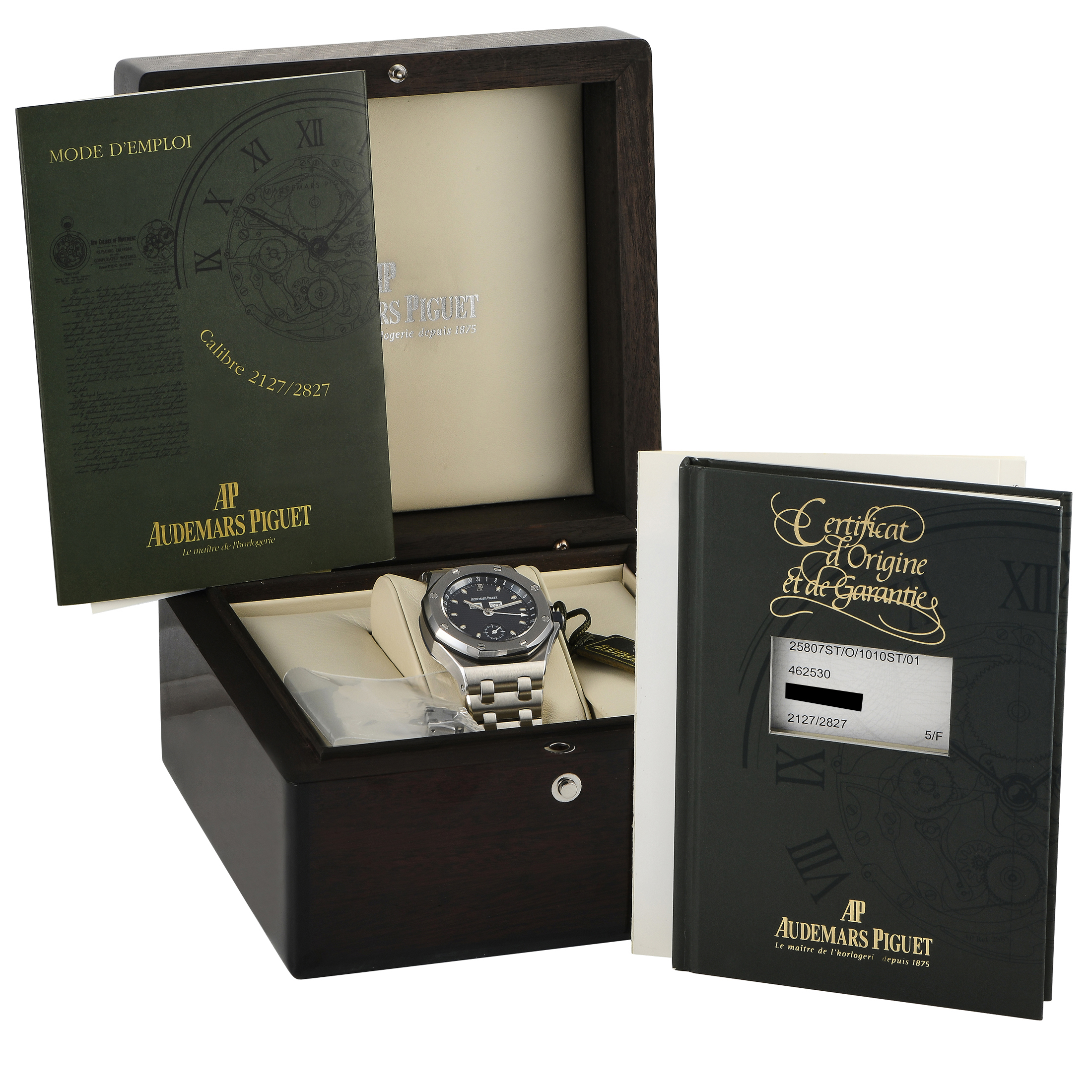 Audemars Piguet Royal Oak Offshore Triple Calendar Watch 25807ST.O.1010ST.01 - Image 5
